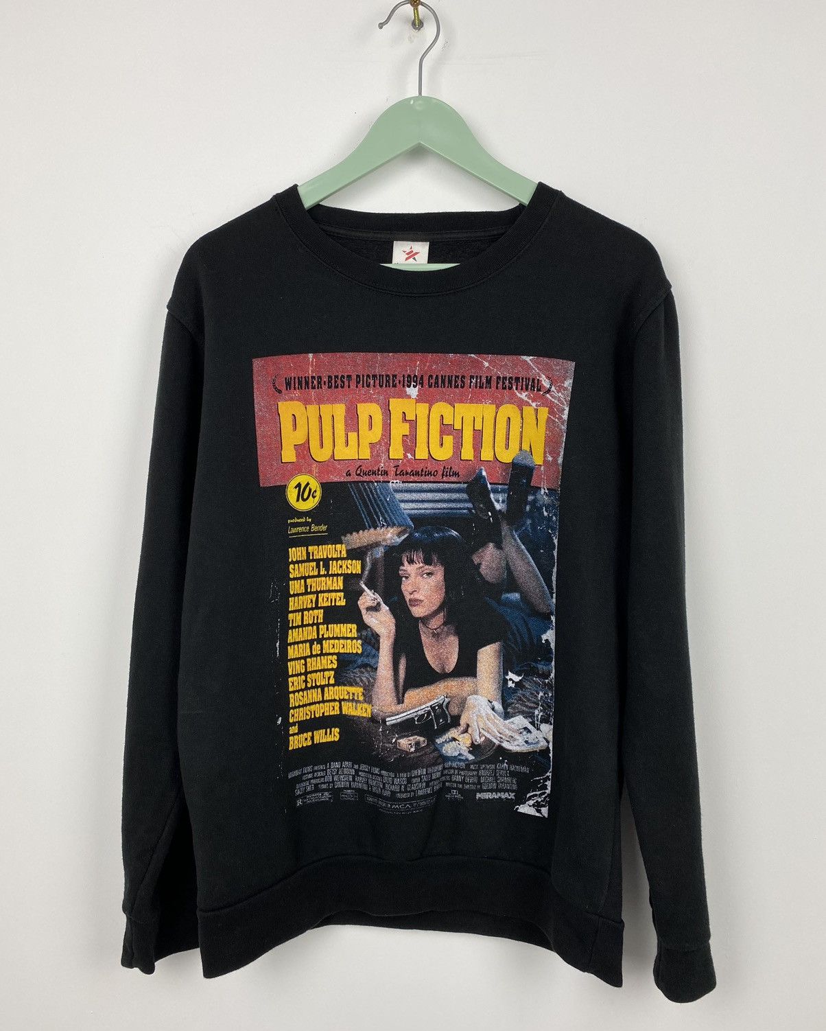 Vintage Pulp Fiction Sweatshirt Quentin Tarantino Kill Bill Driver Size US M / EU 48-50 / 2 - 1 Thumbnail