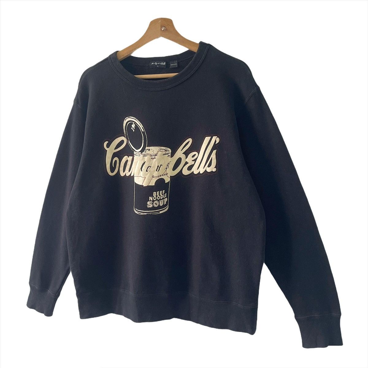 Andy Warhol Andy Warholl Big Logo Printed Crewneck Sweatshirt M Size US M / EU 48-50 / 2 - 3 Thumbnail