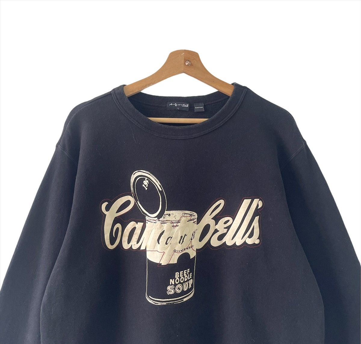 Andy Warhol Andy Warholl Big Logo Printed Crewneck Sweatshirt M Size US M / EU 48-50 / 2 - 4 Thumbnail