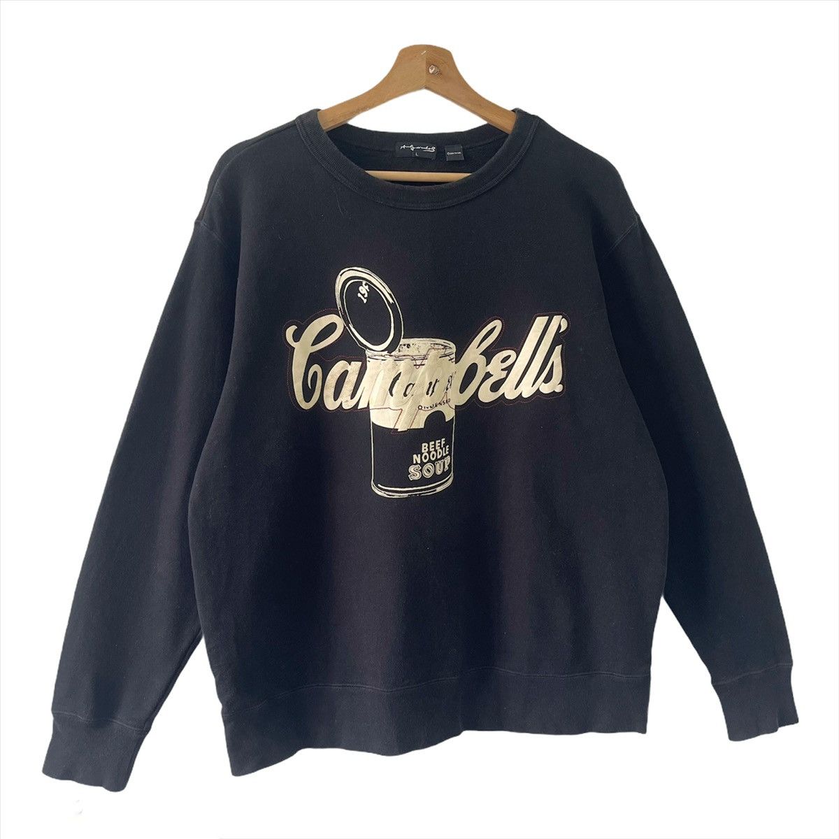 Andy Warhol Andy Warholl Big Logo Printed Crewneck Sweatshirt M Size US M / EU 48-50 / 2 - 2 Thumbnail