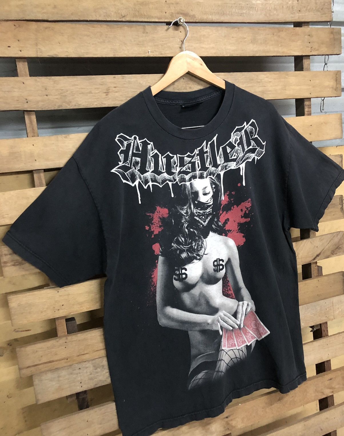 Japanese Brand Hustler Hardcore Since ‘74 Women Sexy Rare Design Size US XL / EU 56 / 4 - 4 Thumbnail