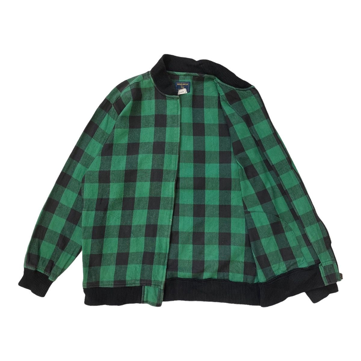 Japanese Brand × Vintage × Woolrich Woolen Mills Vintage Woolrich Zipper Jacket Size L Size US L / EU 52-54 / 3 - 7 Thumbnail