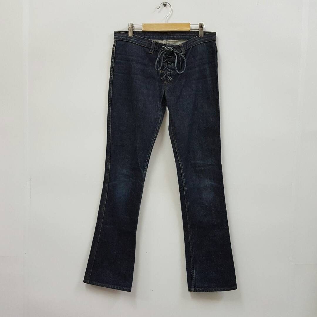 Hysteric Glamour × Japanese Brand × Vintage Vintage HYSTRIC GLAMOUR Japanese Brand Bootcut Jeans Japan Size 31" - 1 Thumbnail