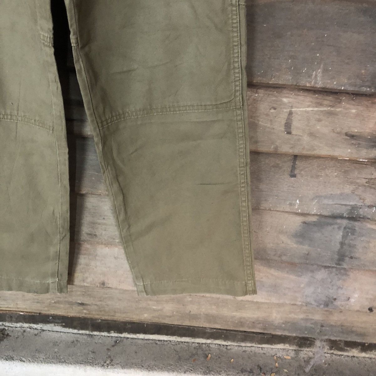 Japanese Brand Blue Way multipocket tactical double knee Cargo Pants #3400 Size US 28 / EU 44 - 9 Thumbnail