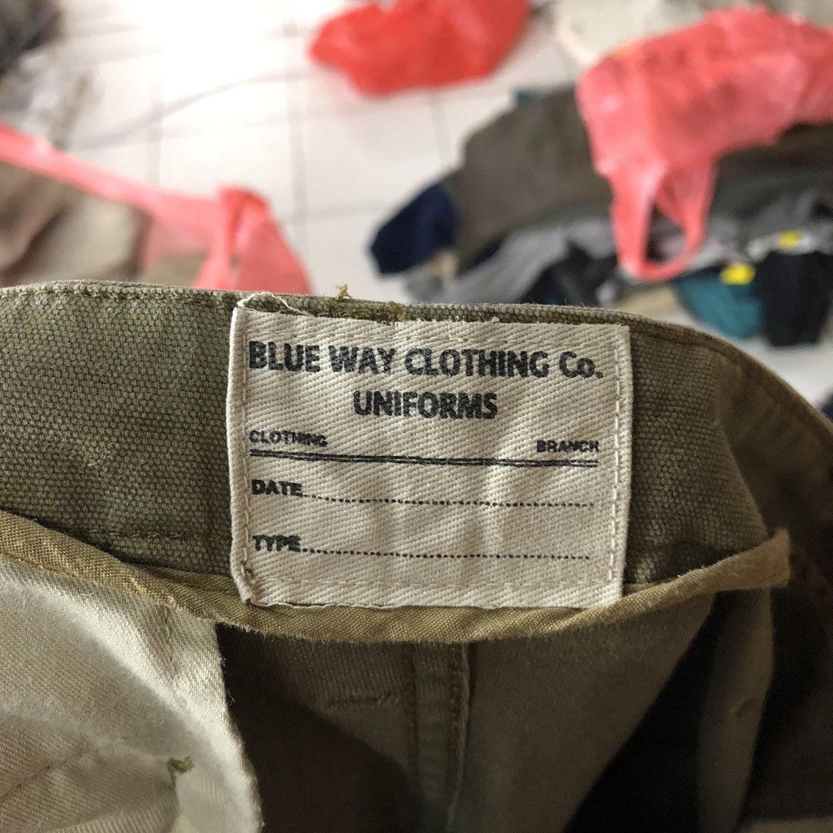Japanese Brand Blue Way multipocket tactical double knee Cargo Pants #3400 Size US 28 / EU 44 - 15 Thumbnail