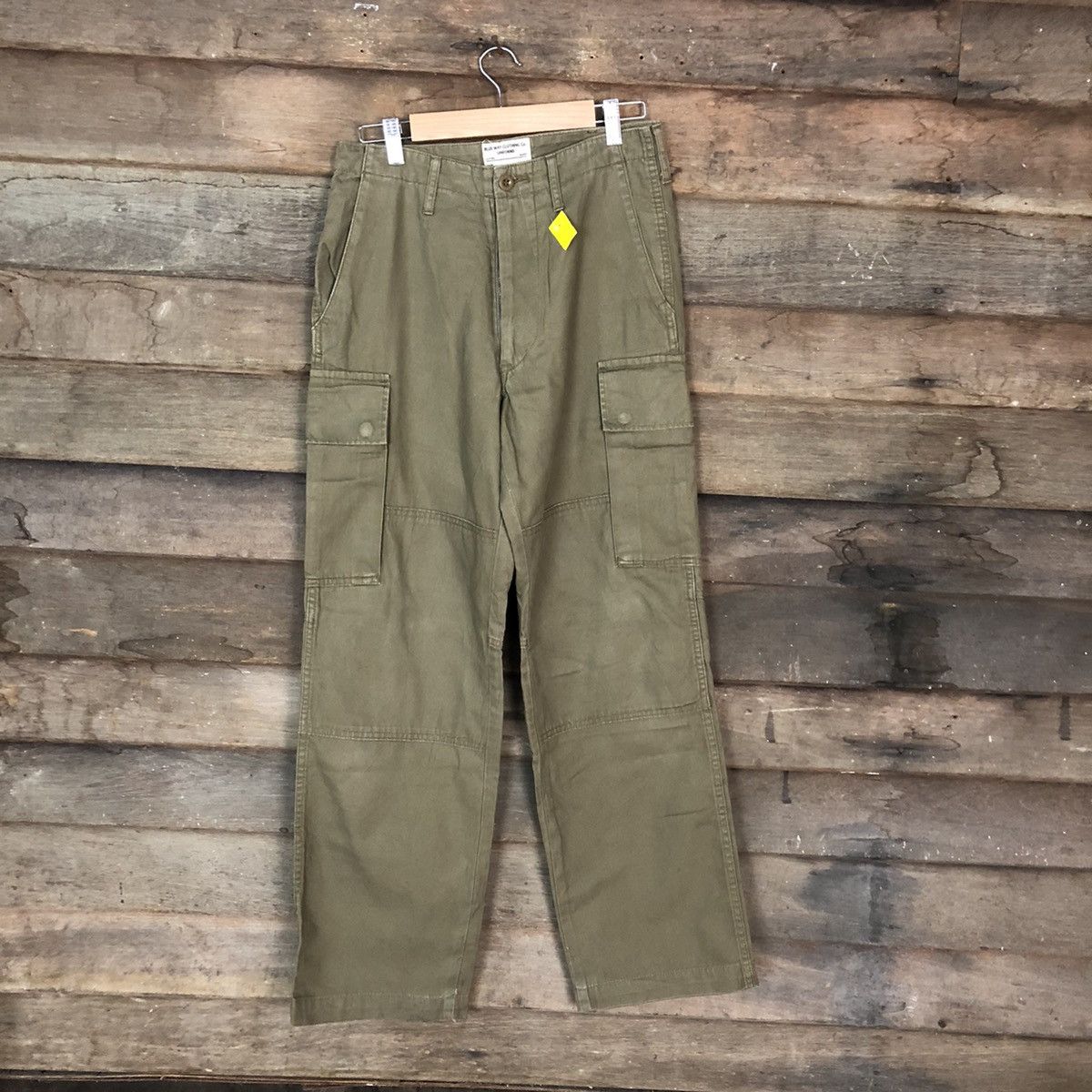 Japanese Brand Blue Way multipocket tactical double knee Cargo Pants #3400 Size US 28 / EU 44 - 1 Thumbnail