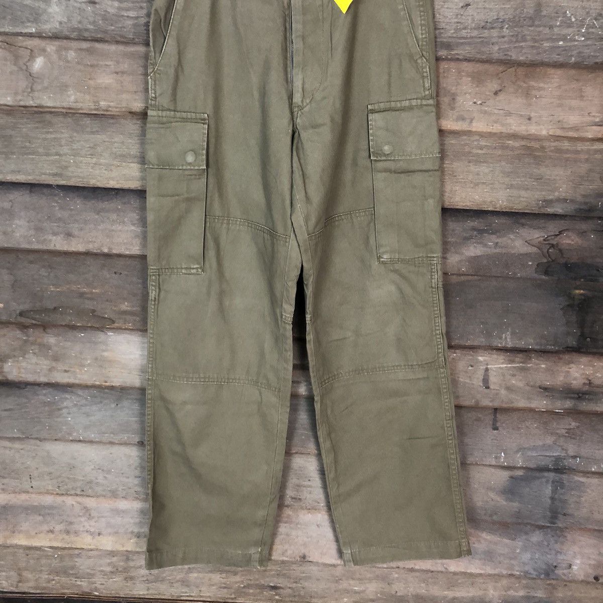 Japanese Brand Blue Way multipocket tactical double knee Cargo Pants #3400 Size US 28 / EU 44 - 3 Thumbnail