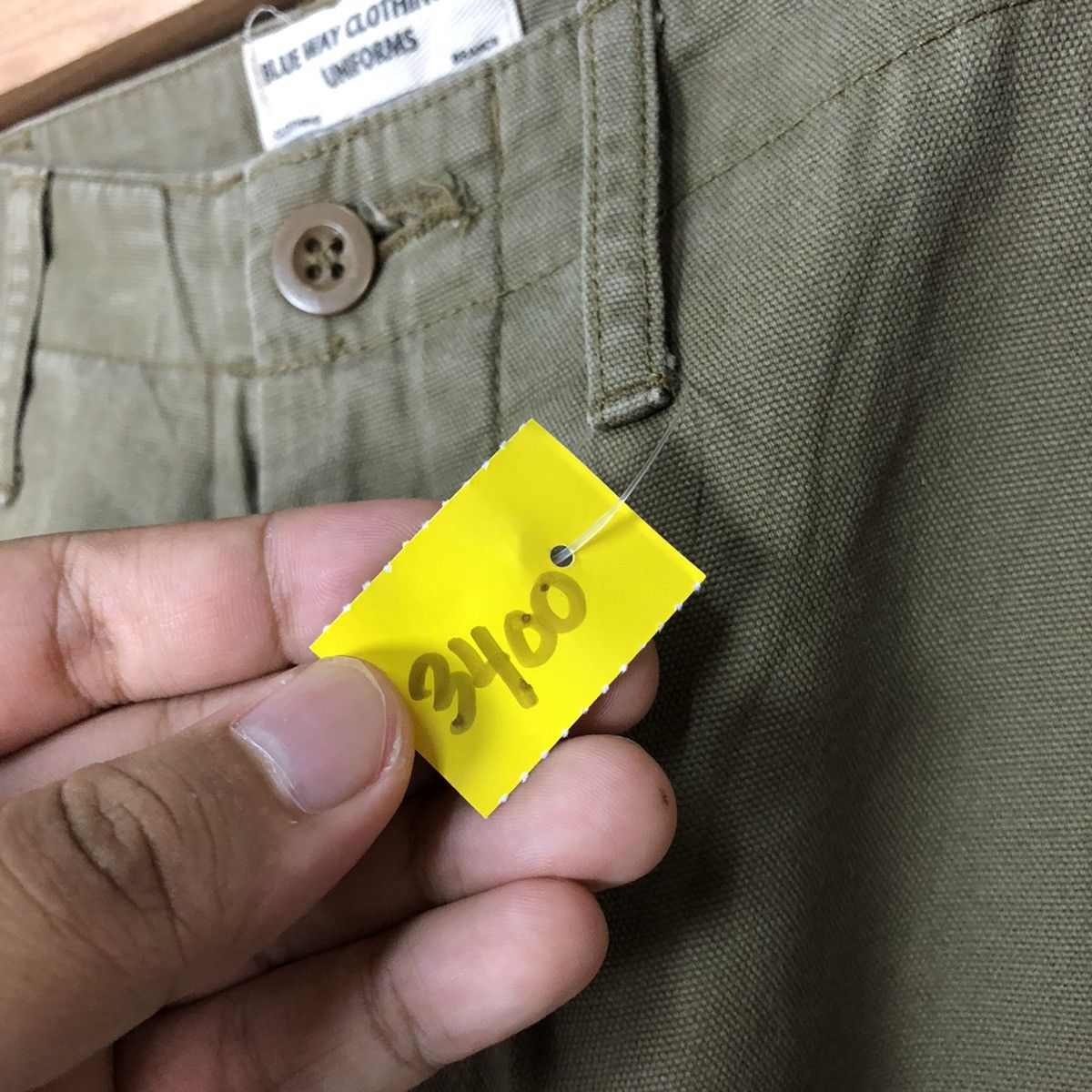 Japanese Brand Blue Way multipocket tactical double knee Cargo Pants #3400 Size US 28 / EU 44 - 10 Thumbnail
