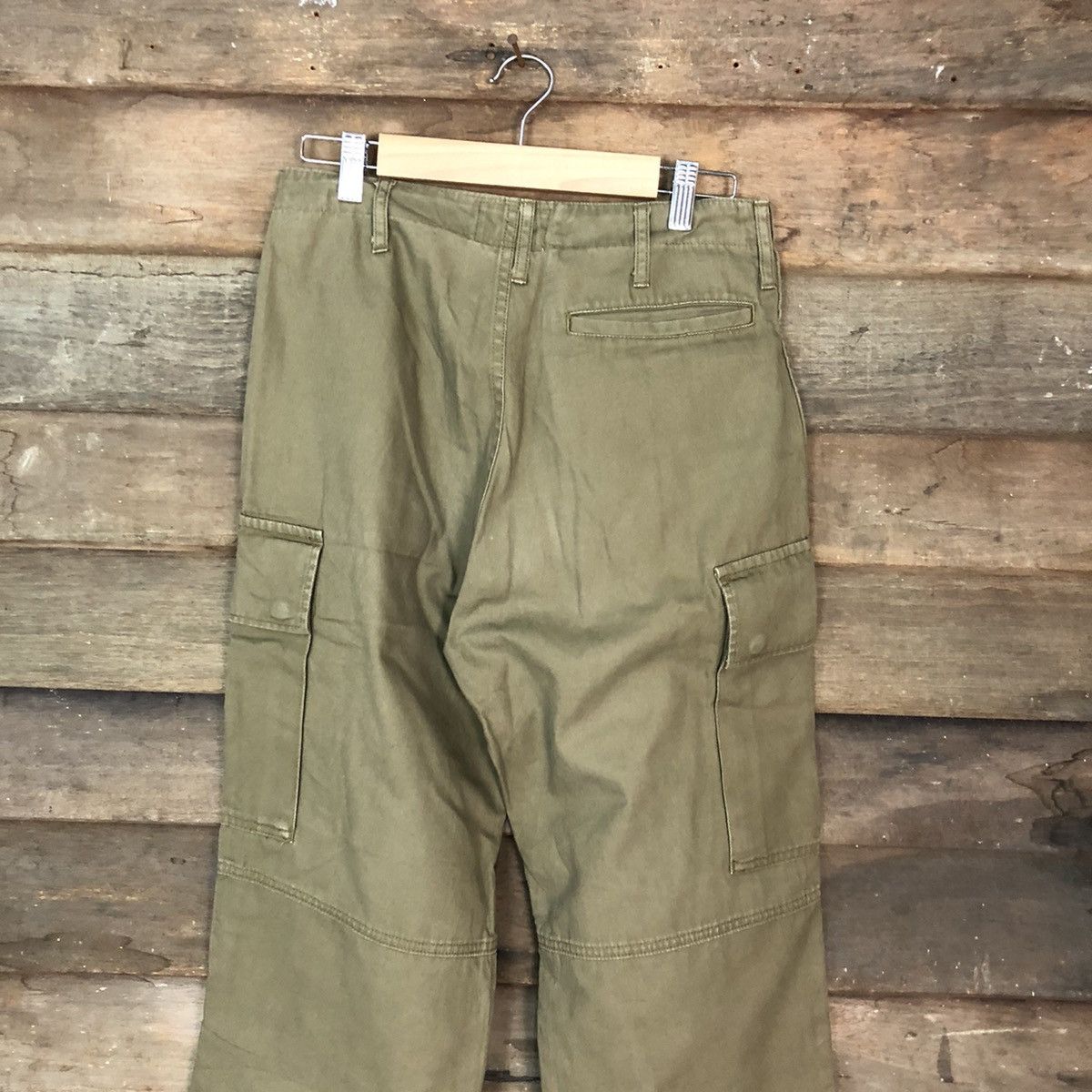 Japanese Brand Blue Way multipocket tactical double knee Cargo Pants #3400 Size US 28 / EU 44 - 12 Thumbnail