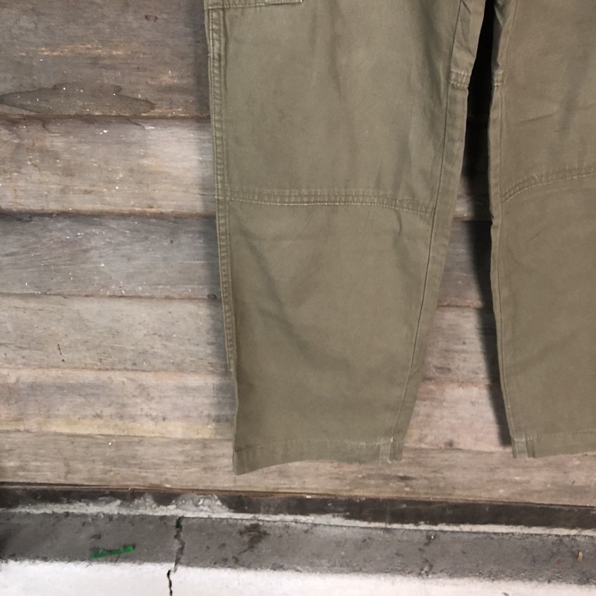 Japanese Brand Blue Way multipocket tactical double knee Cargo Pants #3400 Size US 28 / EU 44 - 8 Thumbnail