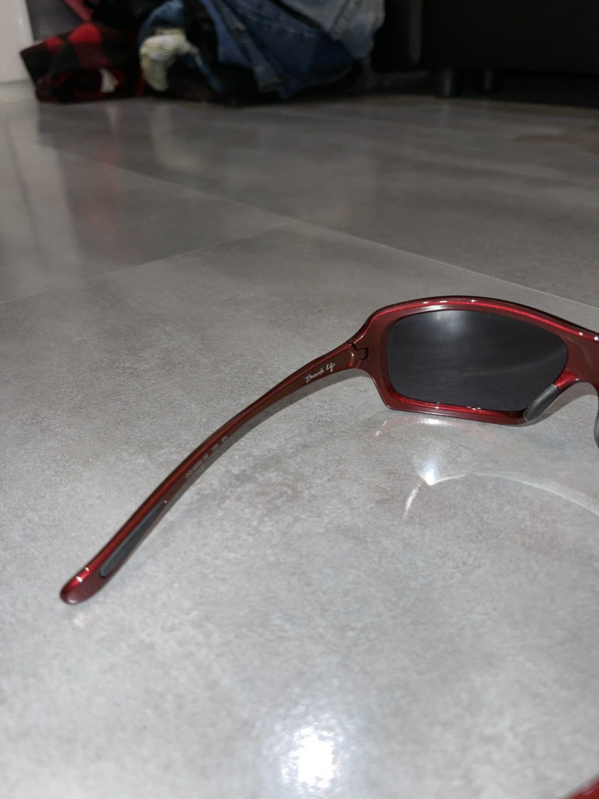 Oakley Oakley OO9202-02 "Break UP" Dark Red Shield Sunglasses Size ONE SIZE - 12 Thumbnail