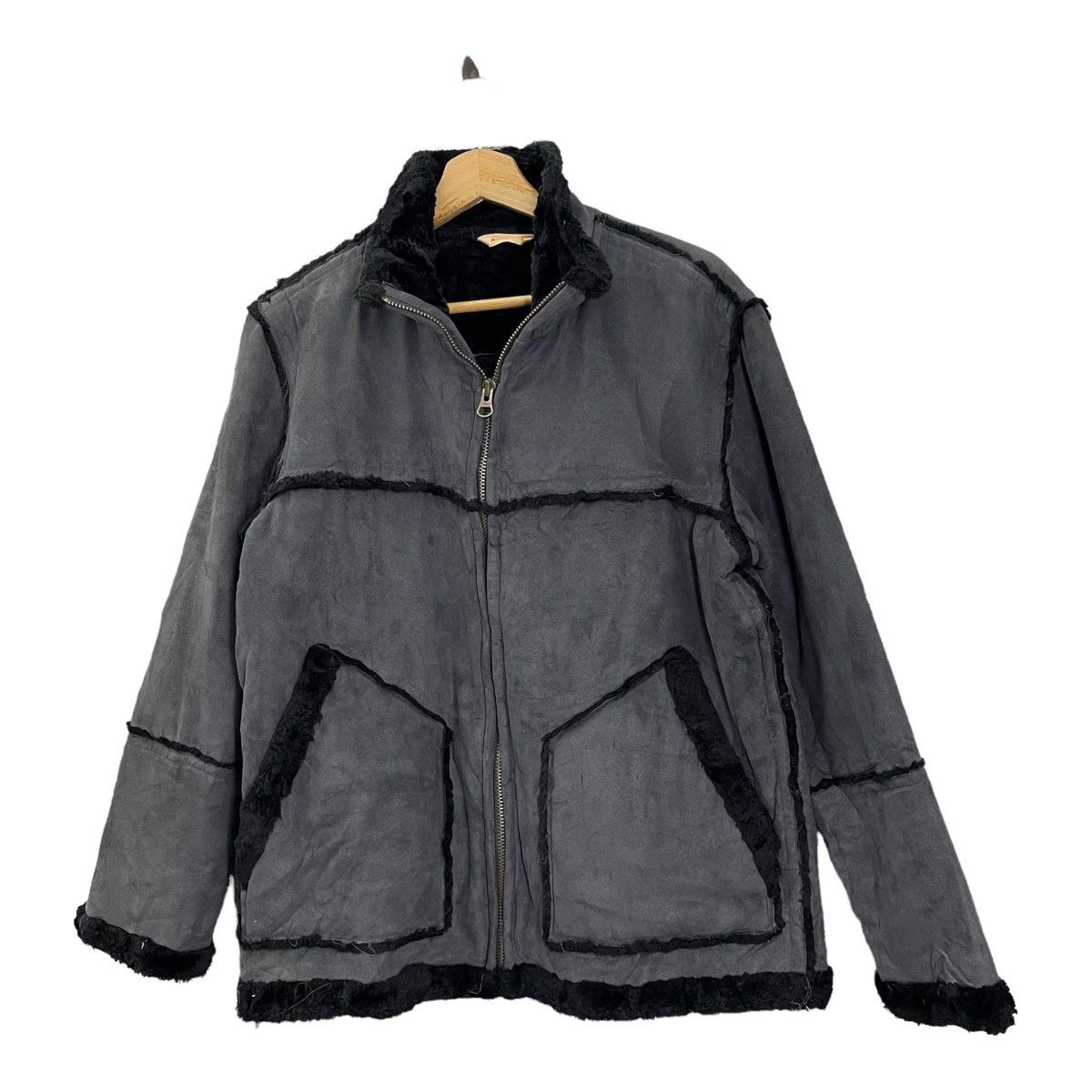 Japanese Brand Reminisence Shearling Jacket Coat Size US M / EU 48-50 / 2 - 3 Thumbnail