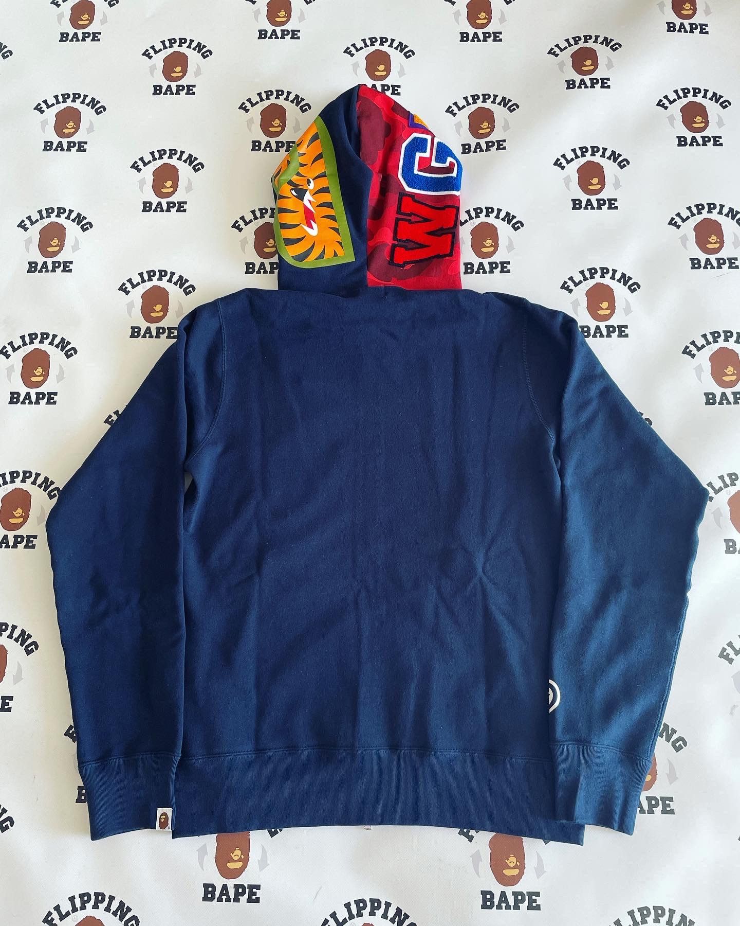 Bape BAPE COLOR CAMO HOOD SHARK FULL ZIP HOODIE 2022 Size US XXL / EU 58 / 5 - 2 Thumbnail