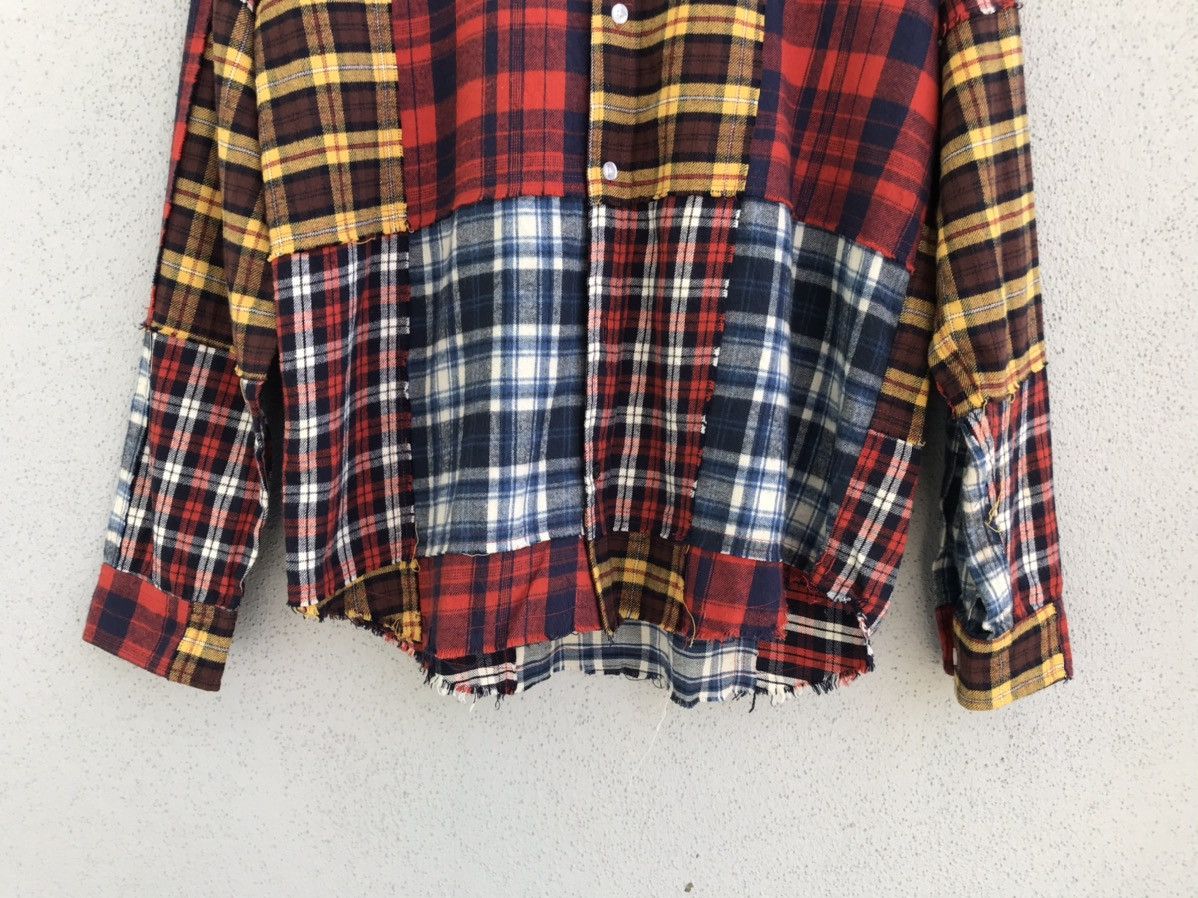 elvira.in.net Elvira Japan Patchwork Flannel Shirt Size US S / EU 44-46 / 1 - 4 Thumbnail
