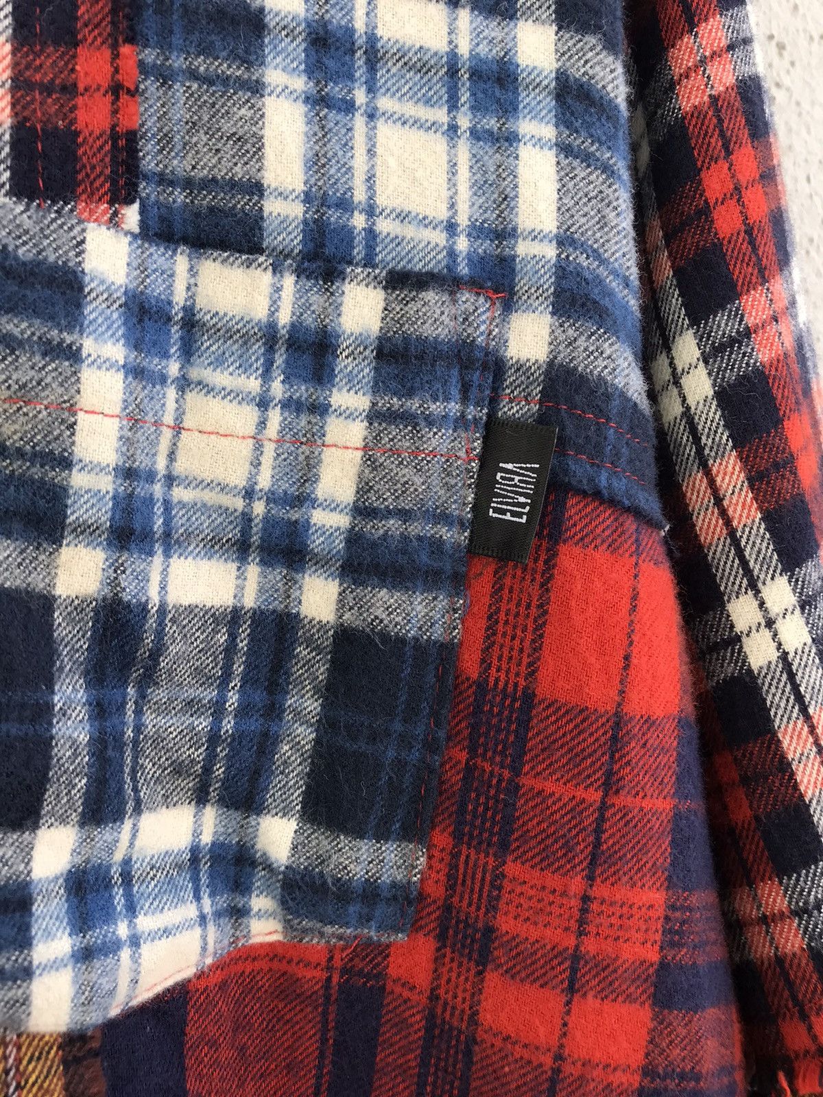 elvira.in.net Elvira Japan Patchwork Flannel Shirt Size US S / EU 44-46 / 1 - 5 Thumbnail