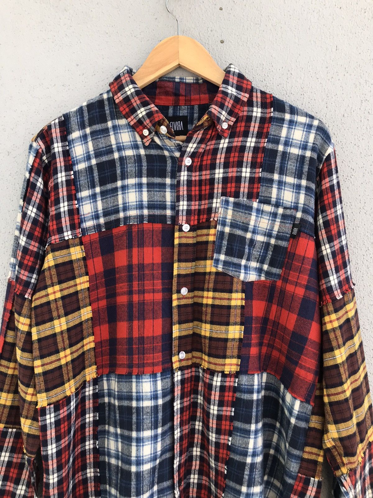 elvira.in.net Elvira Japan Patchwork Flannel Shirt Size US S / EU 44-46 / 1 - 3 Thumbnail