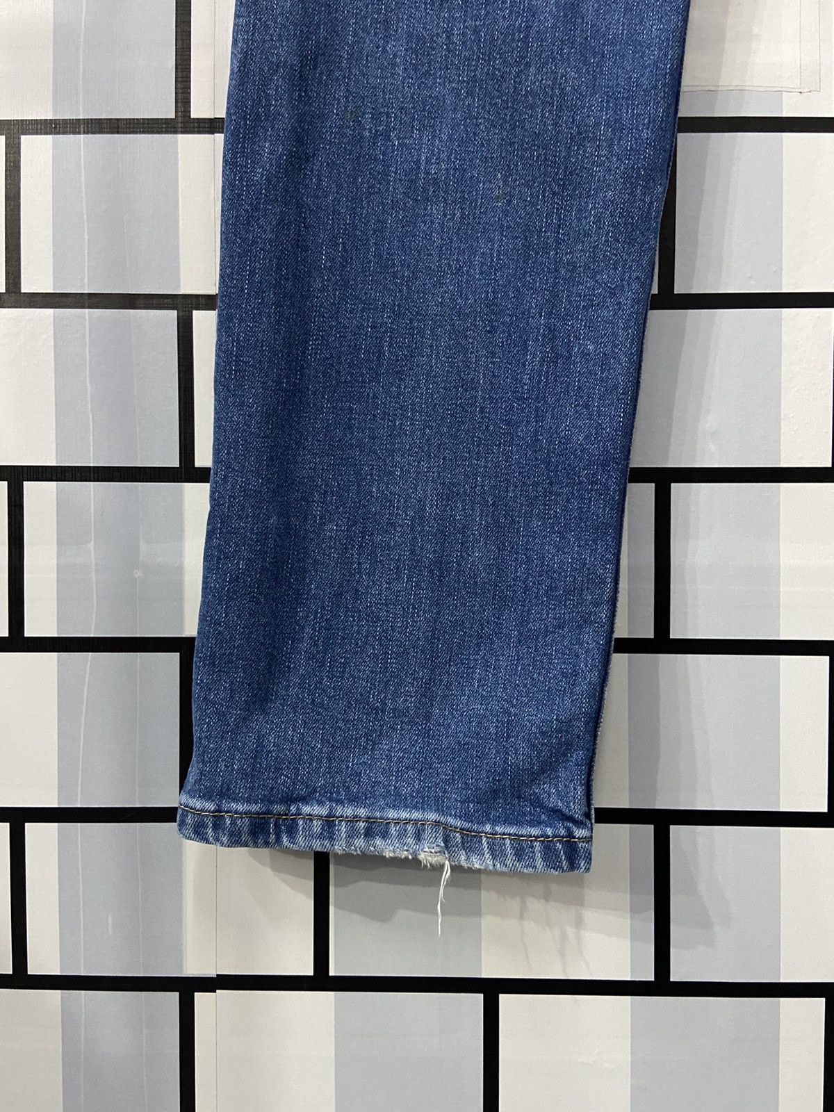 Levi's × Vintage Vintage Levi’s 511 Distressed Blue Wash Denim Pants Size US 33 - 14 Thumbnail