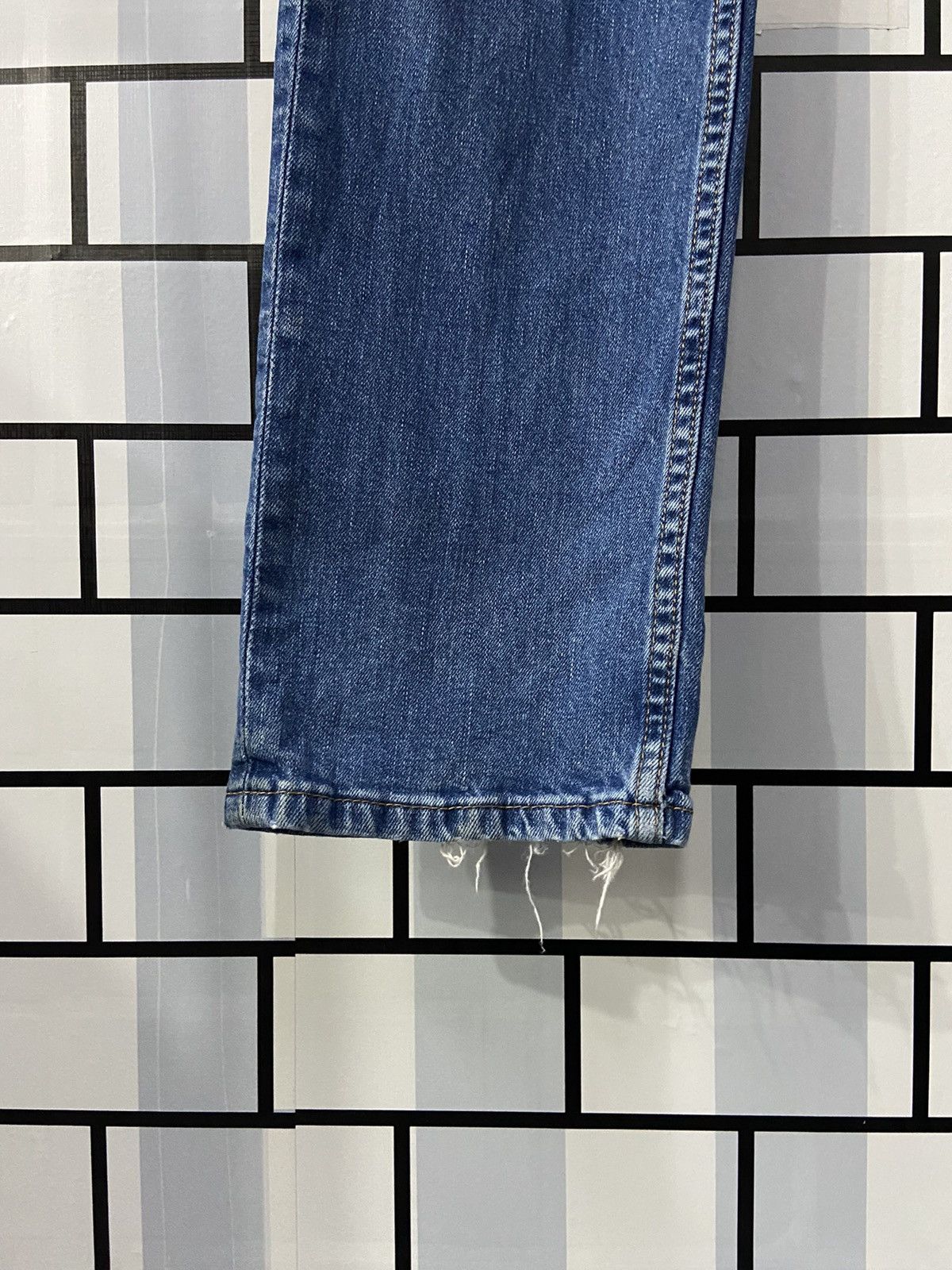 Levi's × Vintage Vintage Levi’s 511 Distressed Blue Wash Denim Pants Size US 33 - 6 Thumbnail