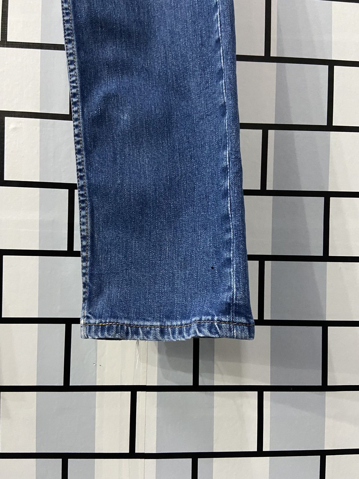 Levi's × Vintage Vintage Levi’s 511 Distressed Blue Wash Denim Pants Size US 33 - 7 Thumbnail