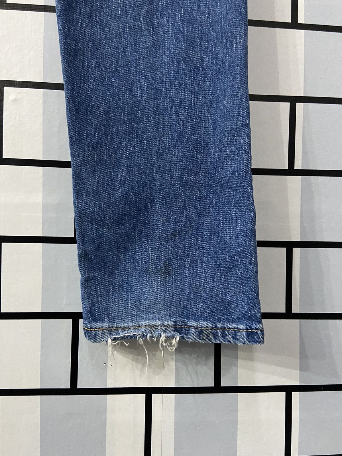 Levi's × Vintage Vintage Levi’s 511 Distressed Blue Wash Denim Pants Size US 33 - 15 Thumbnail