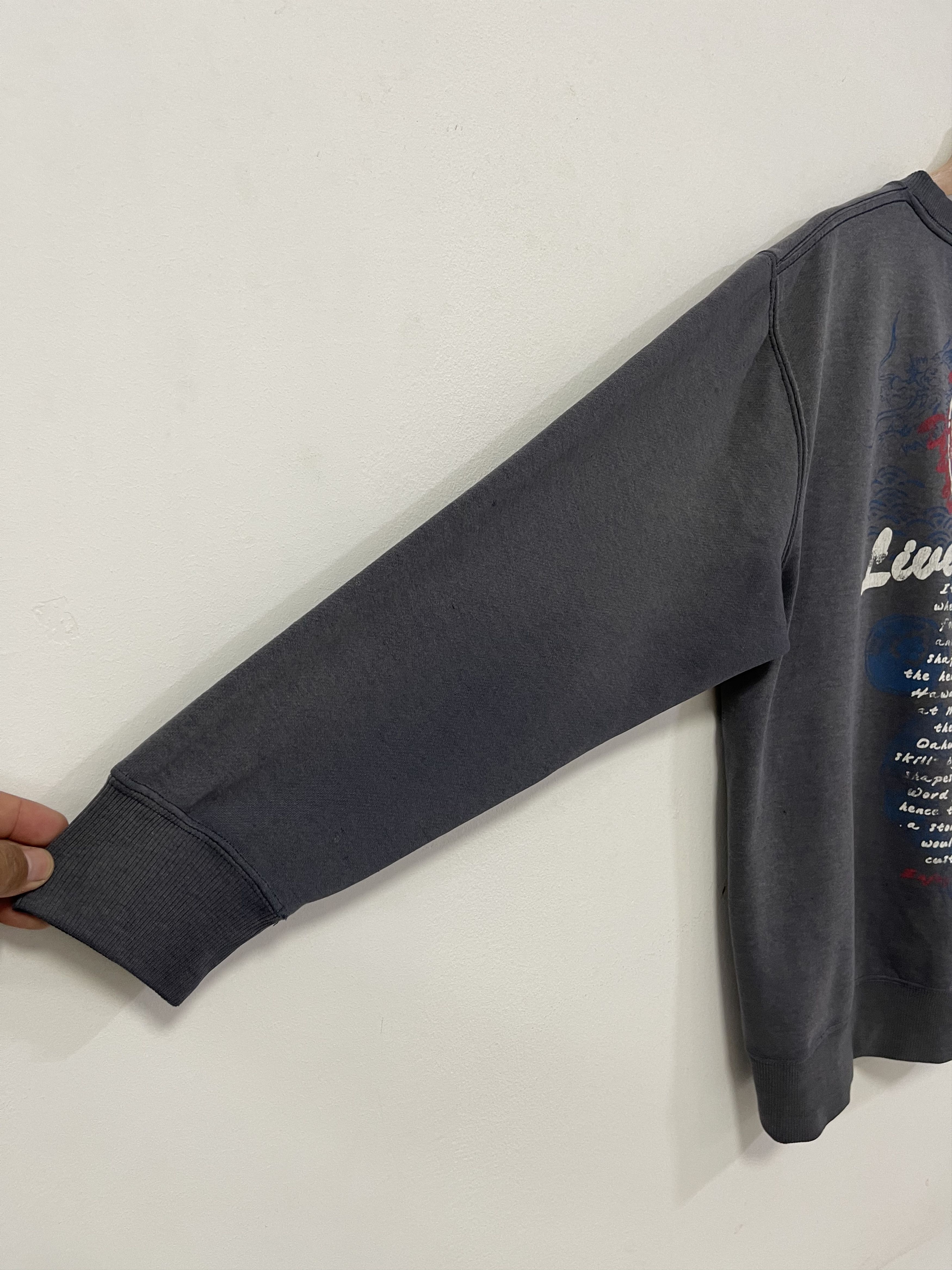 Japanese Brand × Vintage Vintage T&C Surf Design Hawaiian Poem Sun Faded Sweatshirt Size US S / EU 44-46 / 1 - 4 Thumbnail