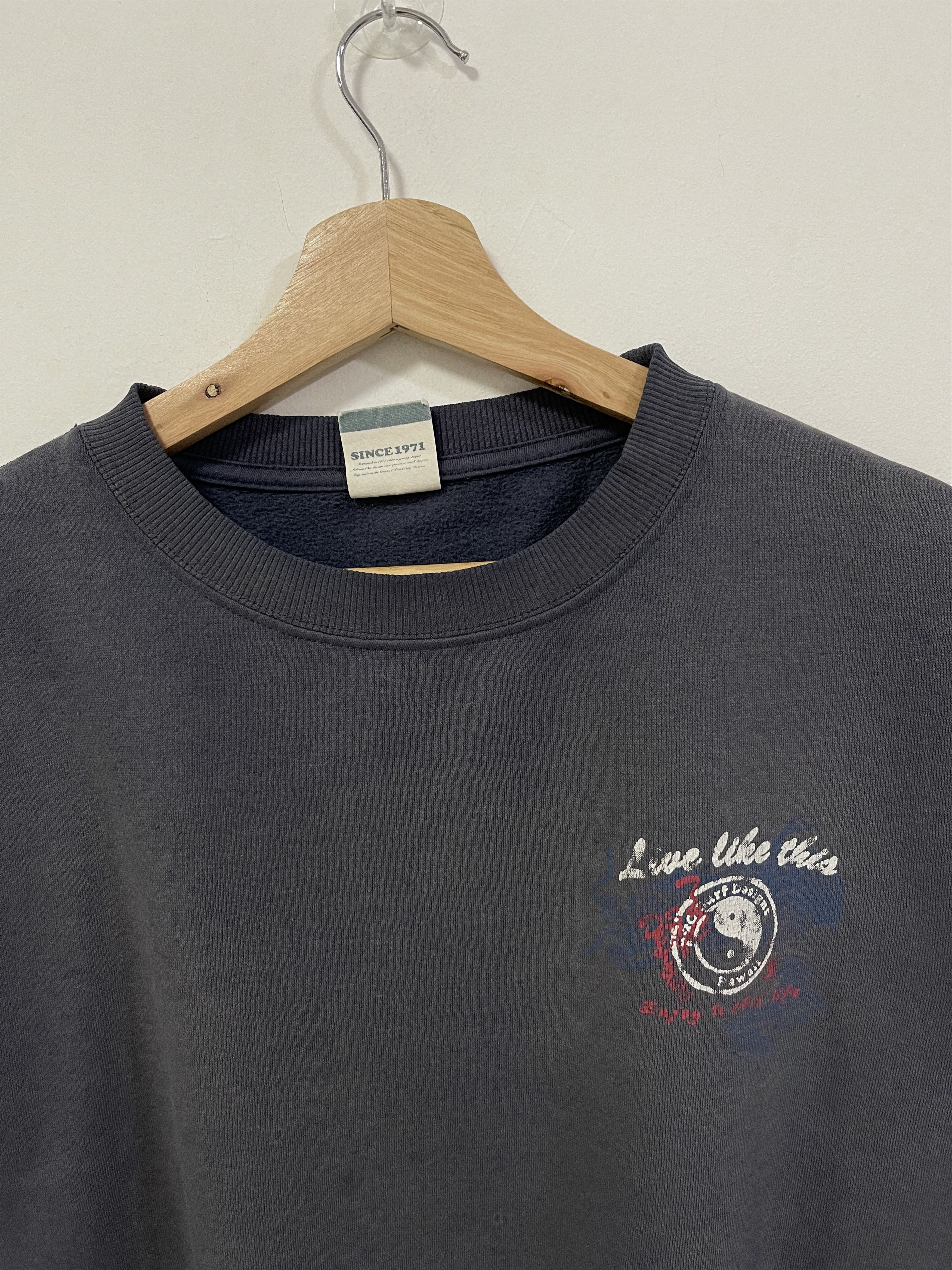 Japanese Brand × Vintage Vintage T&C Surf Design Hawaiian Poem Sun Faded Sweatshirt Size US S / EU 44-46 / 1 - 10 Thumbnail