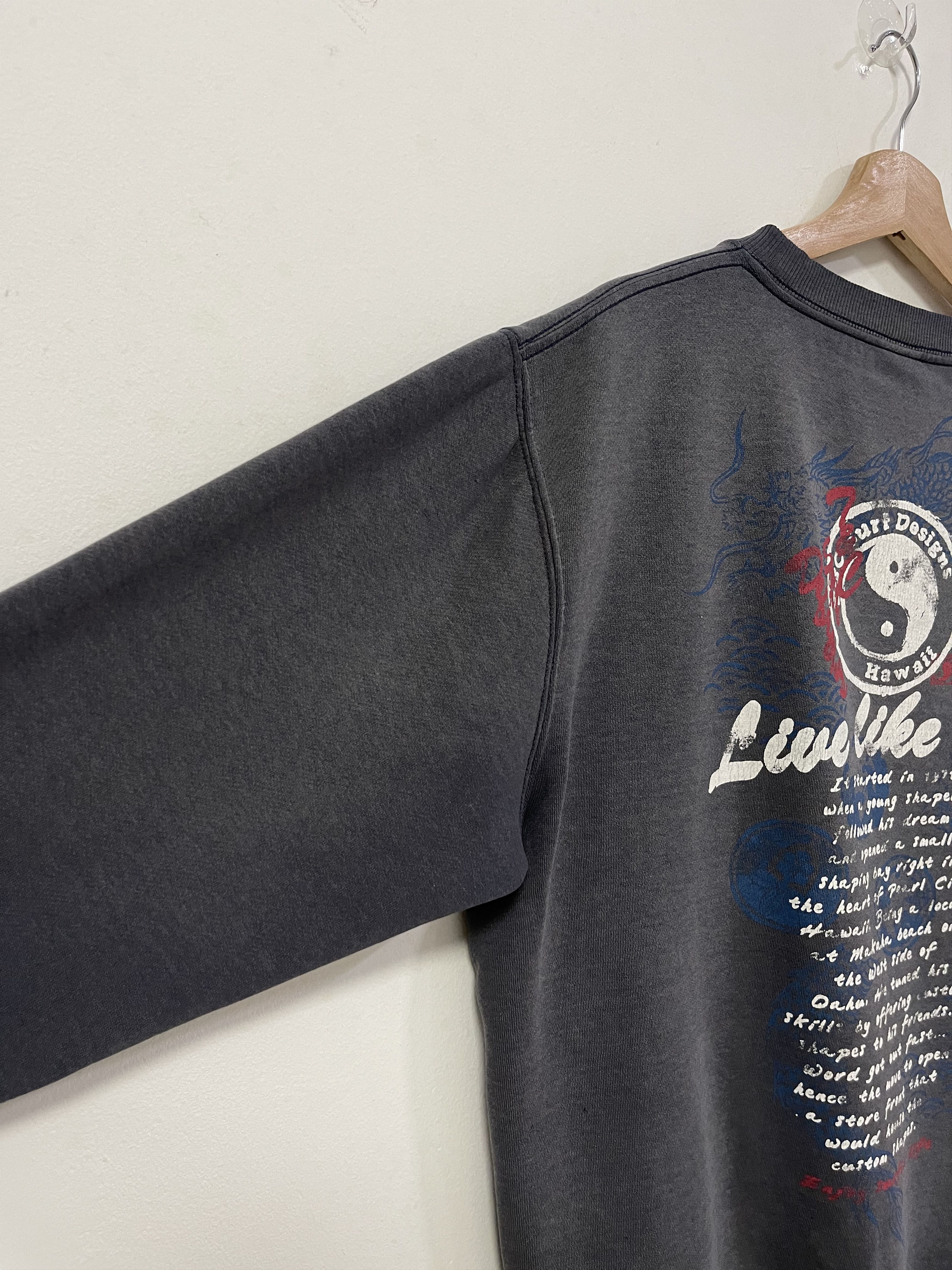 Japanese Brand × Vintage Vintage T&C Surf Design Hawaiian Poem Sun Faded Sweatshirt Size US S / EU 44-46 / 1 - 5 Thumbnail
