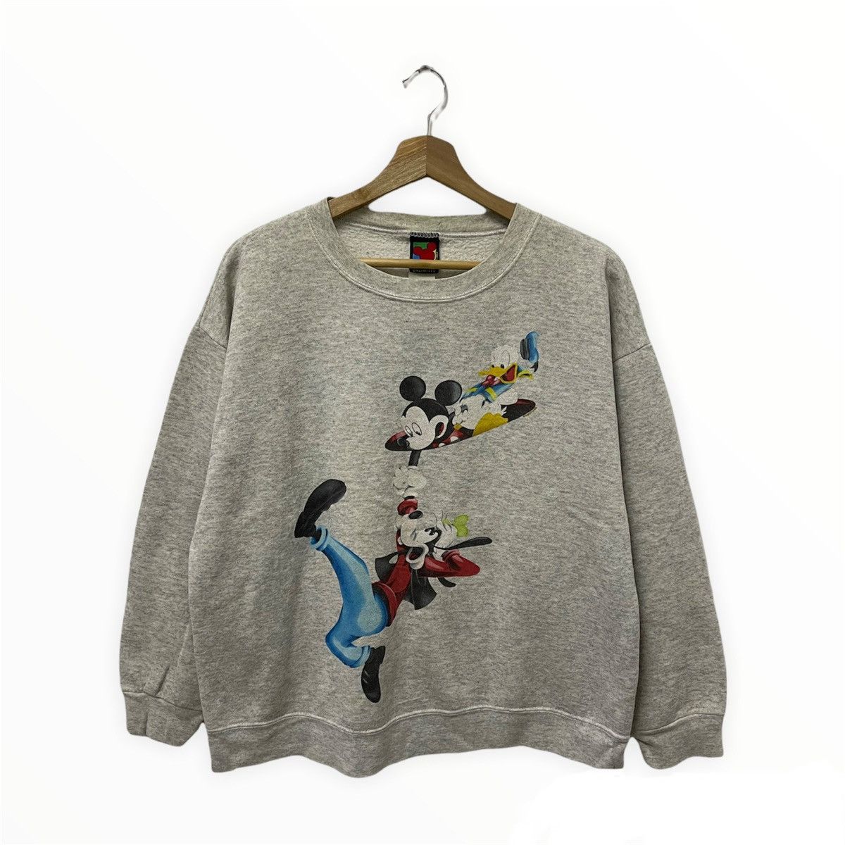 Disney × Japanese Brand × Vintage Vintage 90s Anime Disney Mickey Mouse Crewneck Sweatshirt Size US M / EU 48-50 / 2 - 1 Thumbnail