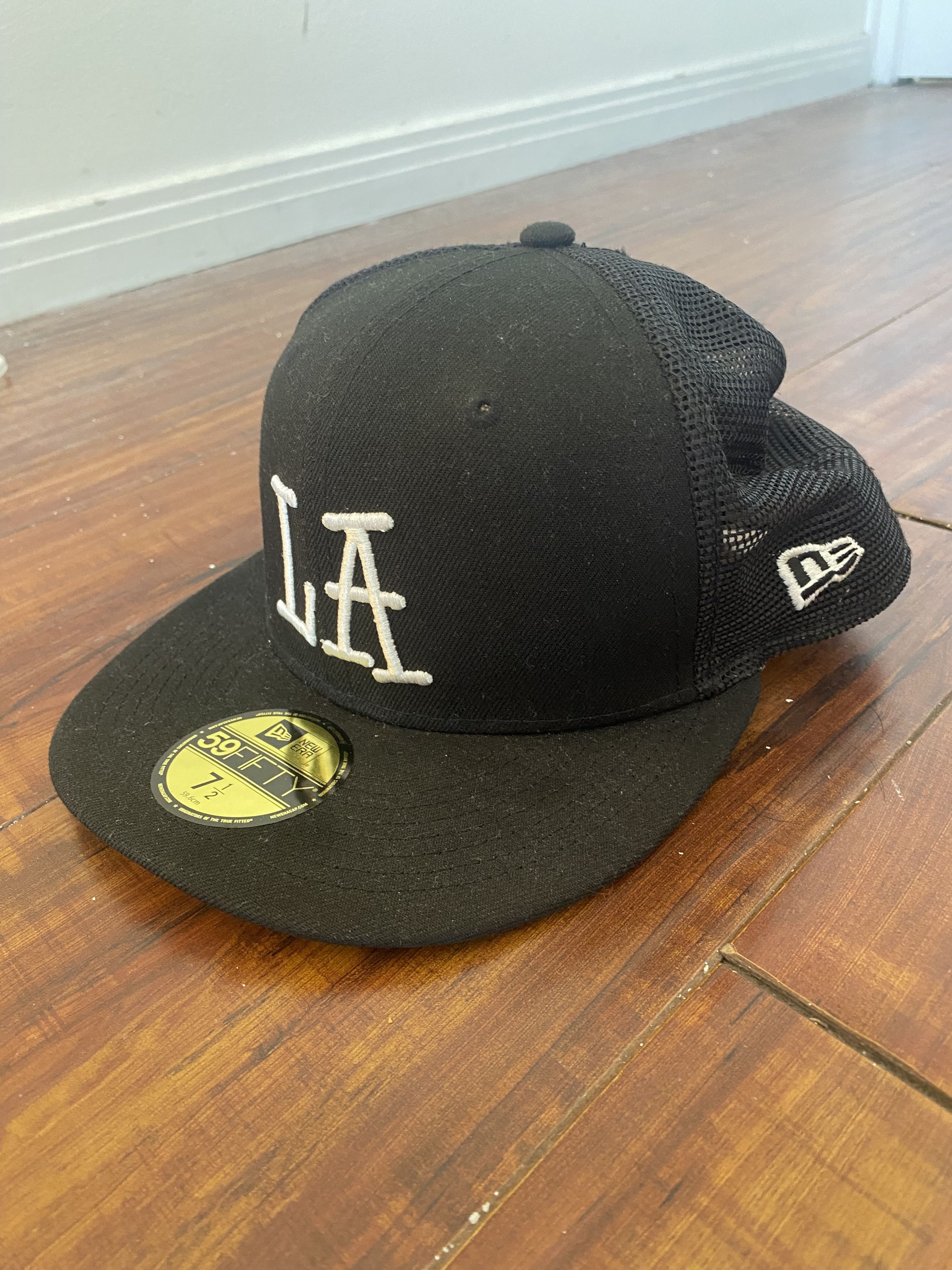 Stussy LA Los Angeles Hat 7 1/2 Authentic Caps Fitted New