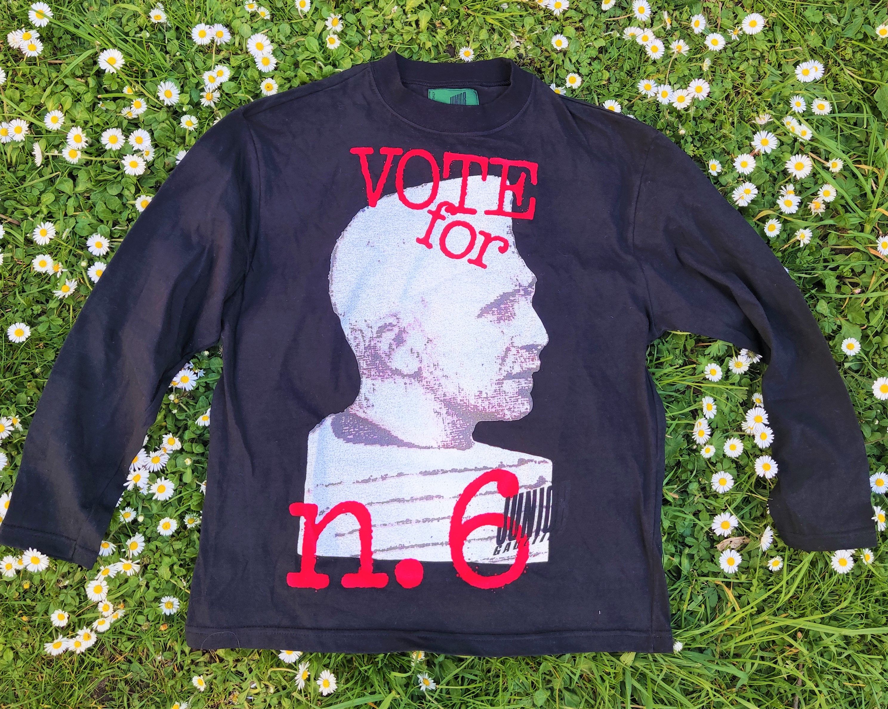 Jean Paul Gaultier Jean Paul Gaultier Vote for n.6 Symbol Haut Top T-shirt Size US M / EU 48-50 / 2 - 3 Thumbnail