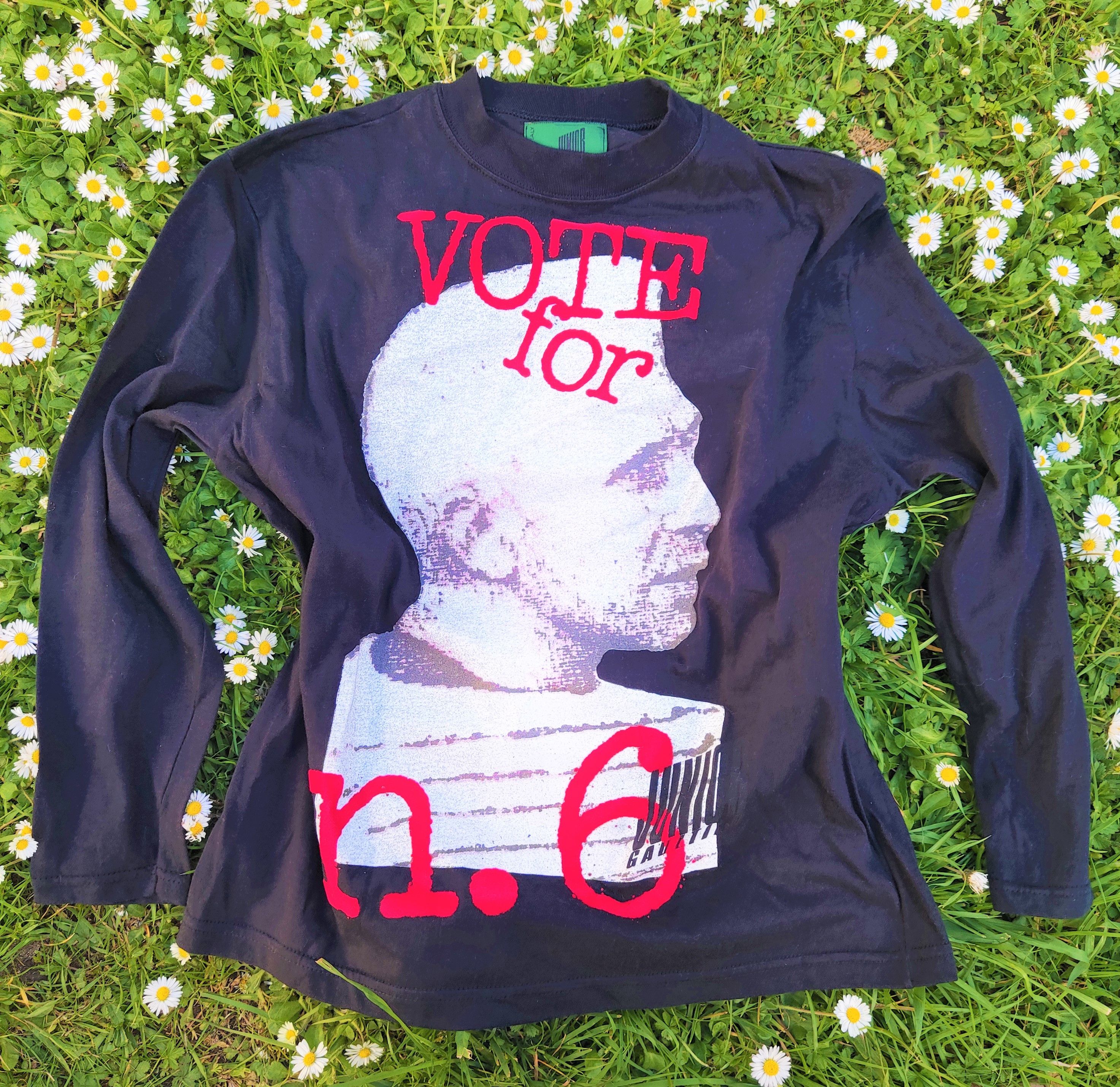 Jean Paul Gaultier Jean Paul Gaultier Vote for n.6 Symbol Haut Top T-shirt Size US M / EU 48-50 / 2 - 10 Thumbnail