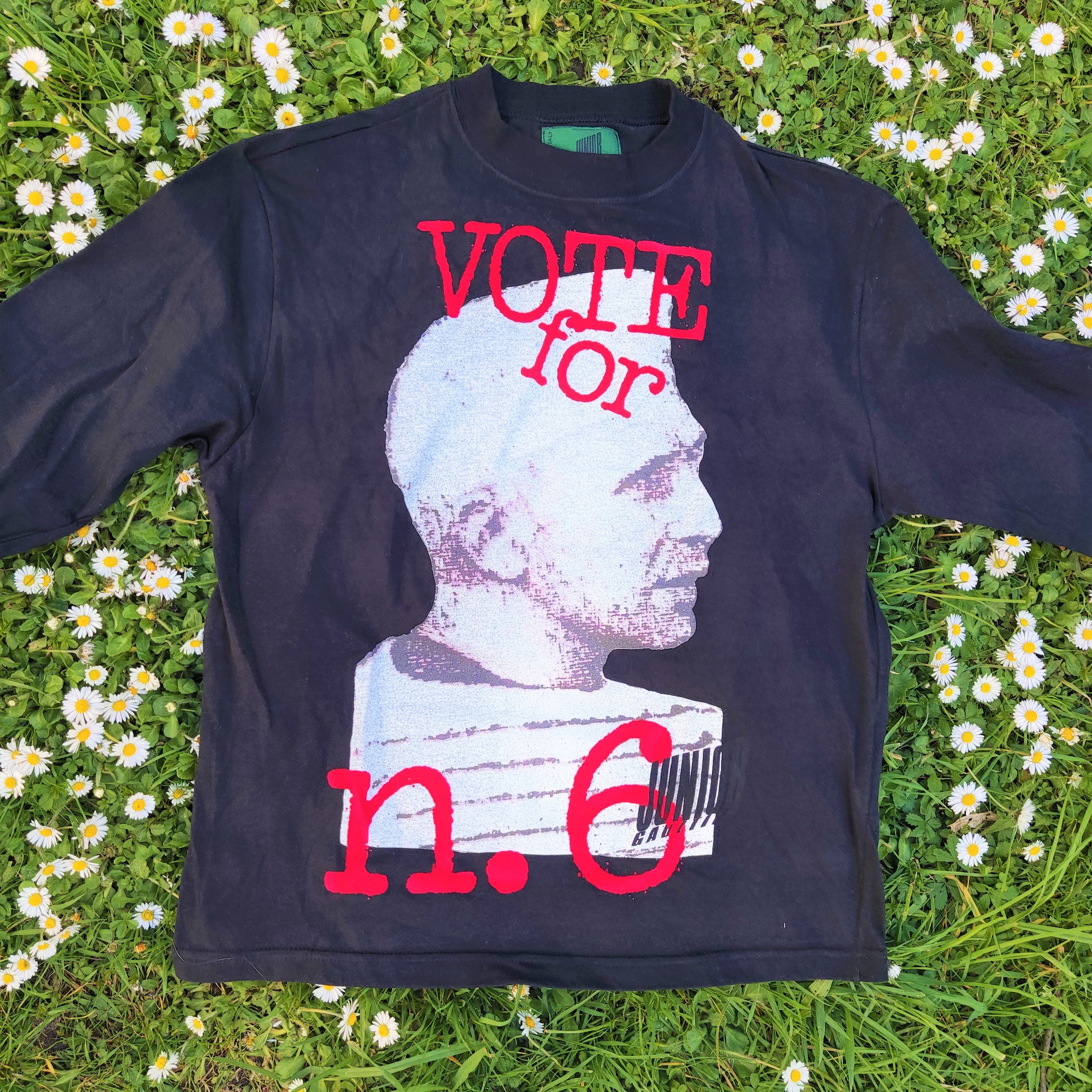 Jean Paul Gaultier Jean Paul Gaultier Vote for n.6 Symbol Haut Top T-shirt Size US M / EU 48-50 / 2 - 1 Thumbnail