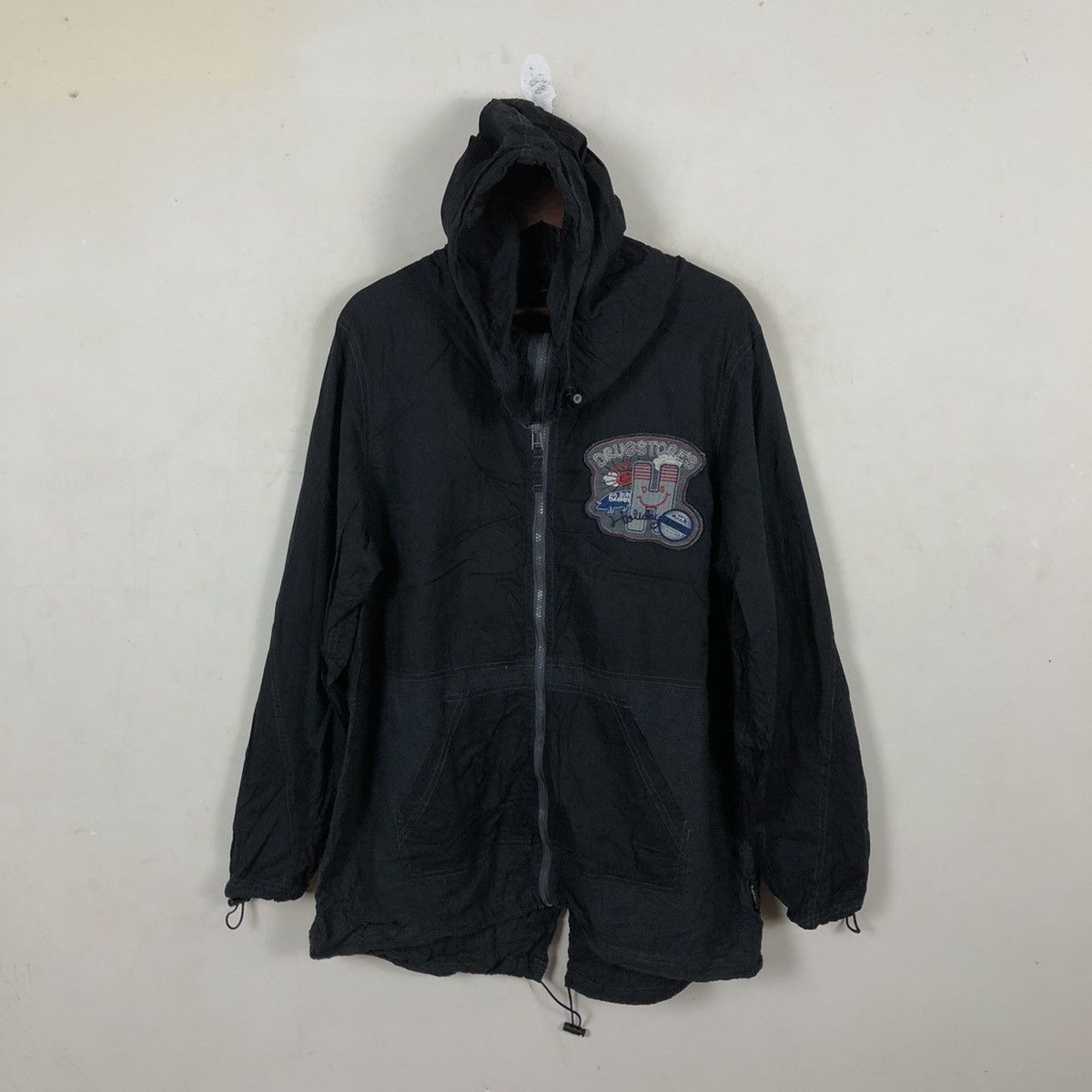 Japanese Brand DRUG STORE HOODIE PARKA JACKET Size US M / EU 48-50 / 2 - 7 Thumbnail