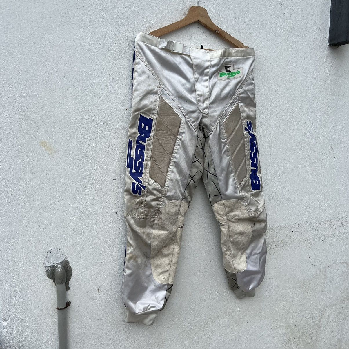 Japanese Brand USED ITEM RACING PANTS BUSSY’S RACING BIG LOGO Size US 32 / EU 48 - 2 Thumbnail