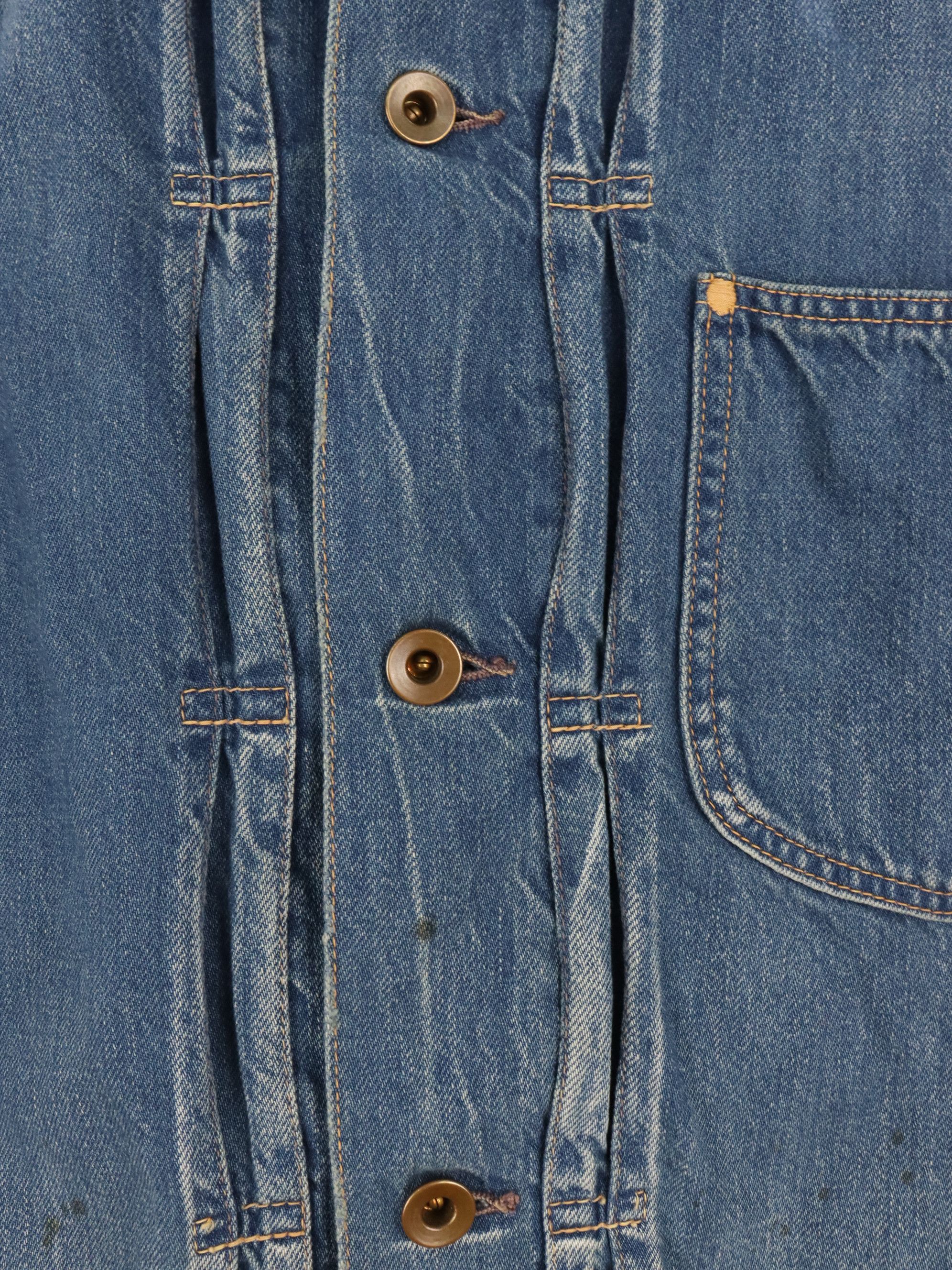 BRU NA BOINNE Type 1 Jacket Denim Style by Bruna Boinne Japanese Brand Size US S / EU 44-46 / 1 - 11 Thumbnail