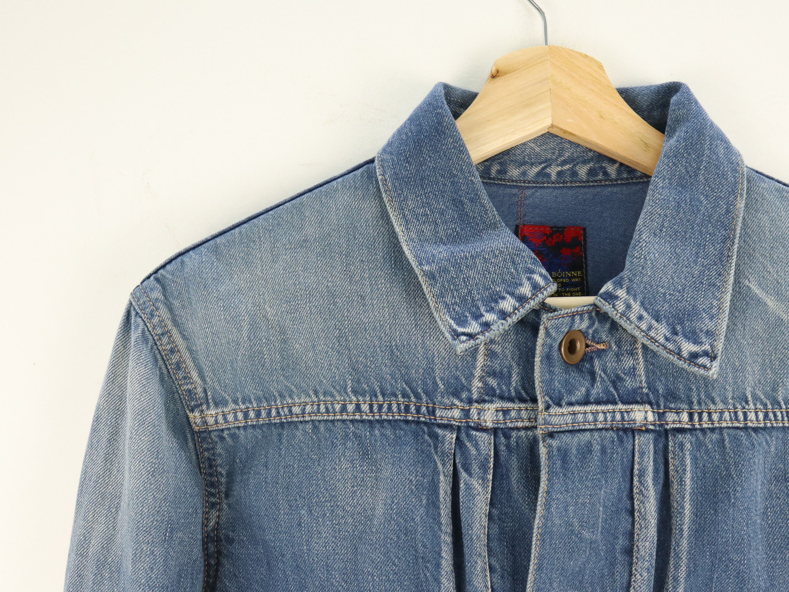 BRU NA BOINNE Type 1 Jacket Denim Style by Bruna Boinne Japanese Brand Size US S / EU 44-46 / 1 - 4 Thumbnail