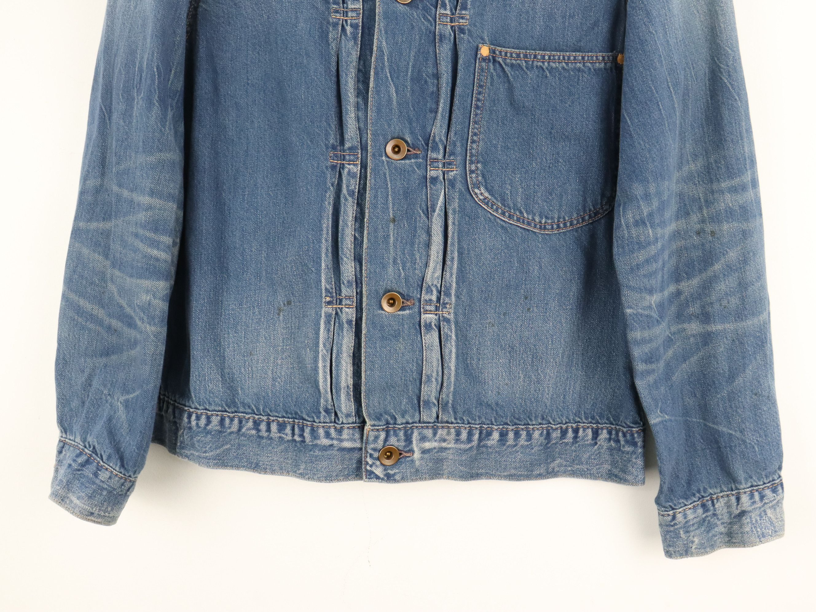 BRU NA BOINNE Type 1 Jacket Denim Style by Bruna Boinne Japanese Brand Size US S / EU 44-46 / 1 - 9 Thumbnail