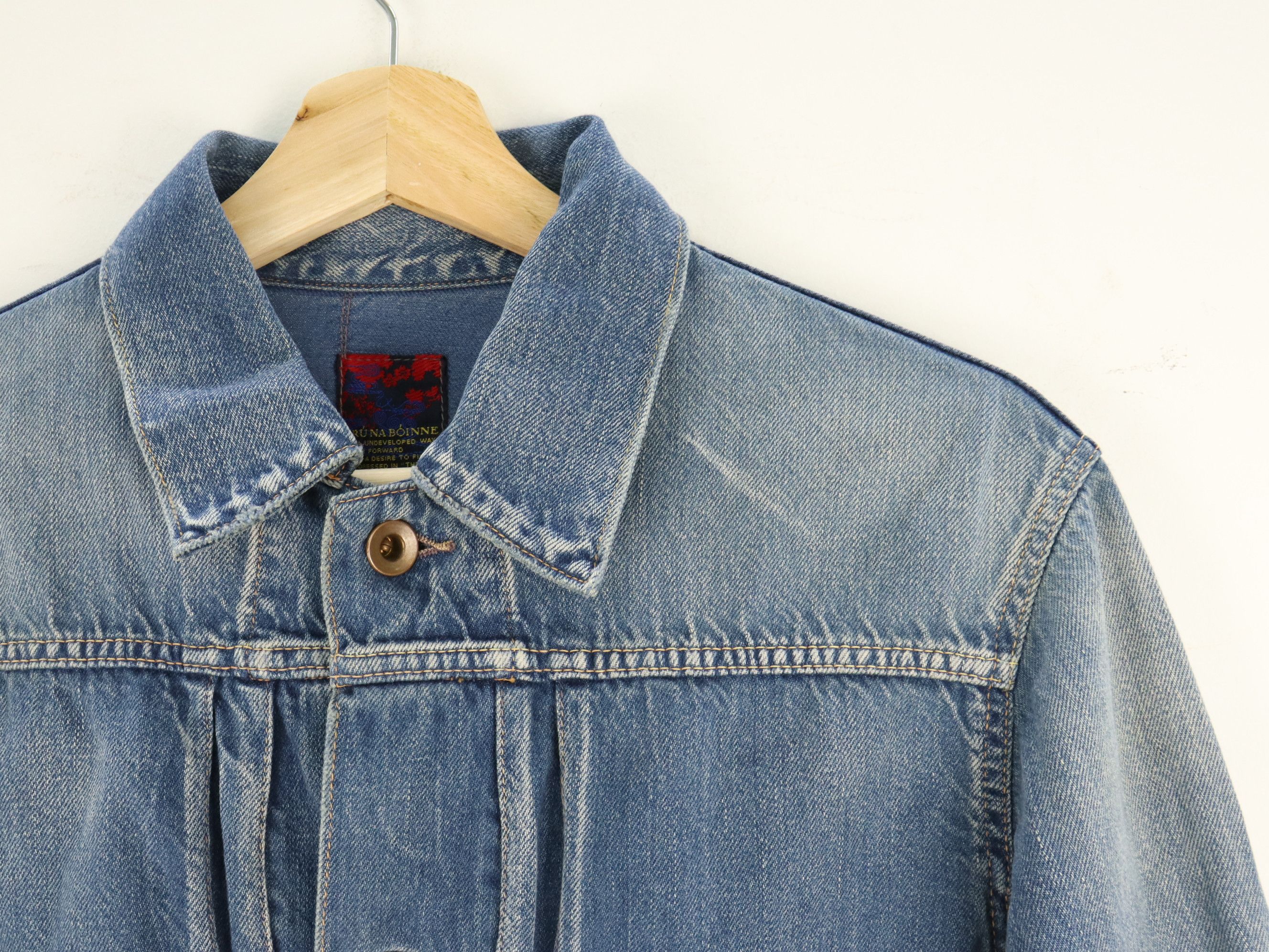BRU NA BOINNE Type 1 Jacket Denim Style by Bruna Boinne Japanese Brand Size US S / EU 44-46 / 1 - 5 Thumbnail