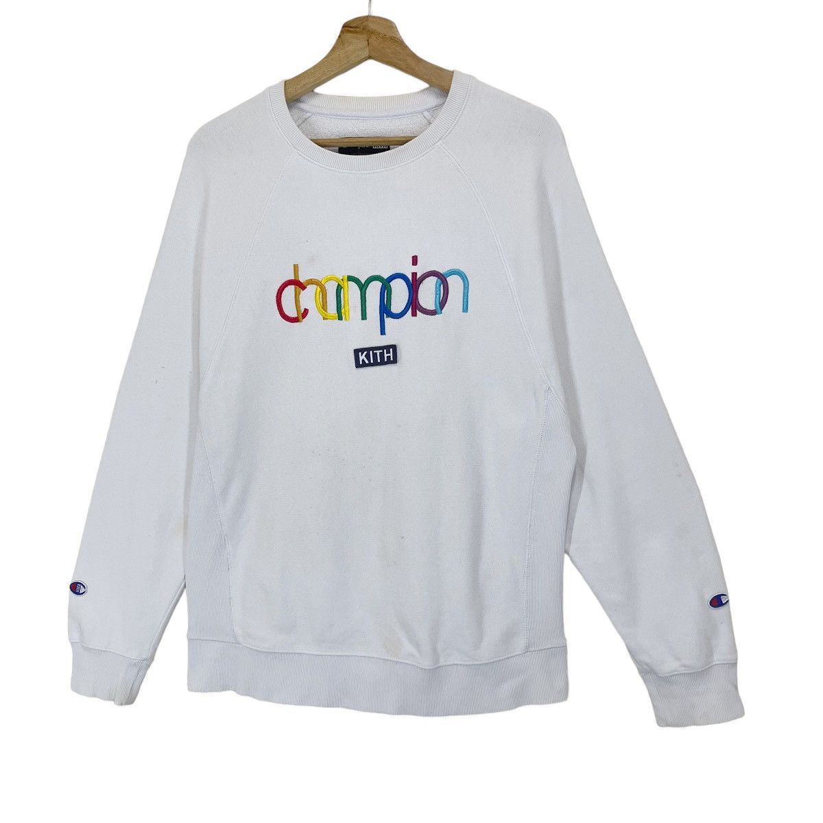 Champion Champion Kith Embroidered Crewneck Sweatshirt Size US M / EU 48-50 / 2 - 3 Thumbnail