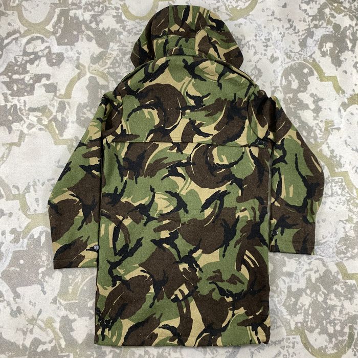 Military New Zealand Defence Force Wool Hoodie Long Jacket -J187 | Grailed