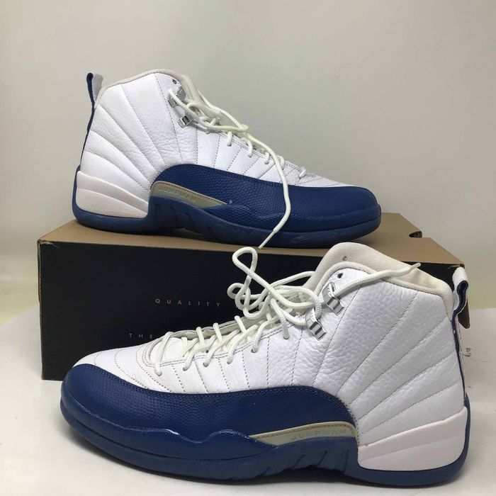 jordan 12 french blue and white