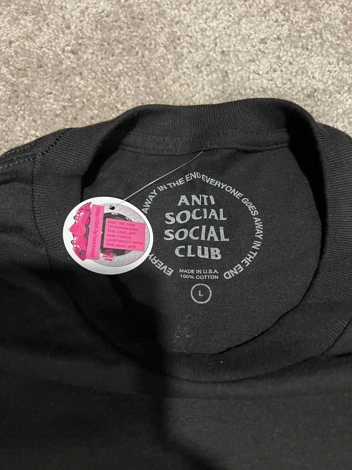 Anti Social Social Club Anti Social Social Club Size US L / EU 52-54 / 3 - 5 Thumbnail