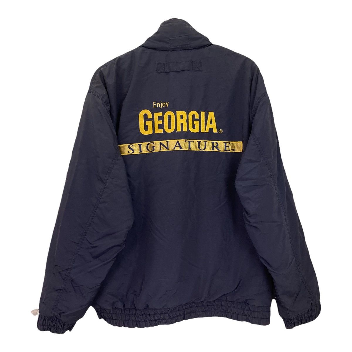 Vintage Vintage Enjoy Georgia Signature Zipper Light Jacket Size L Size US XL / EU 56 / 4 - 1 Thumbnail