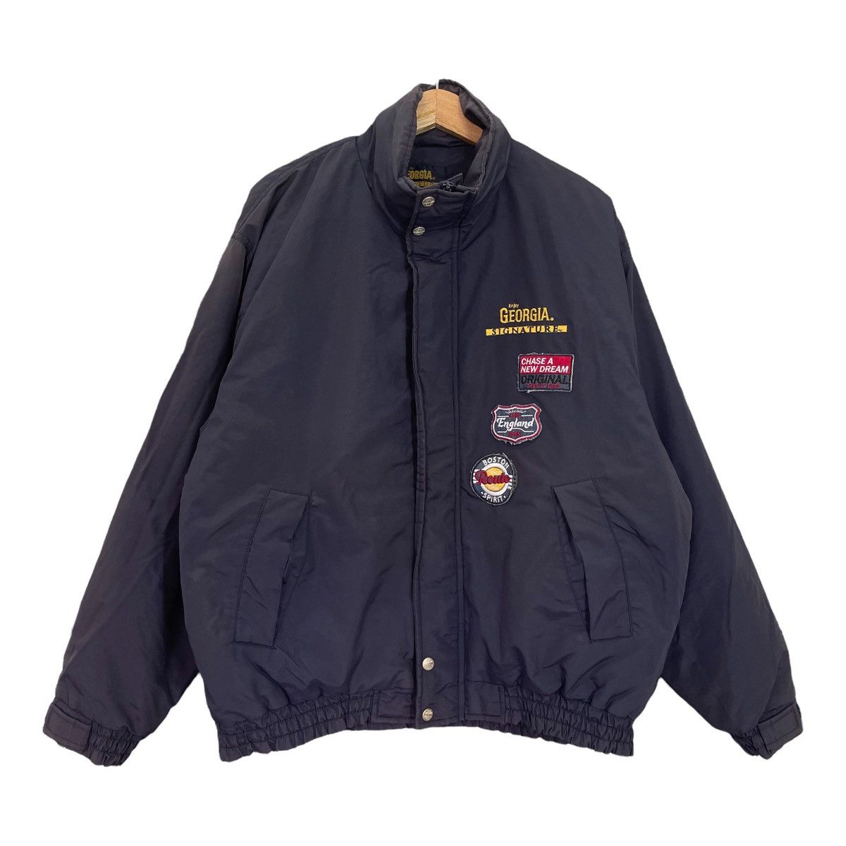 Vintage Vintage Enjoy Georgia Signature Zipper Light Jacket Size L Size US XL / EU 56 / 4 - 5 Thumbnail