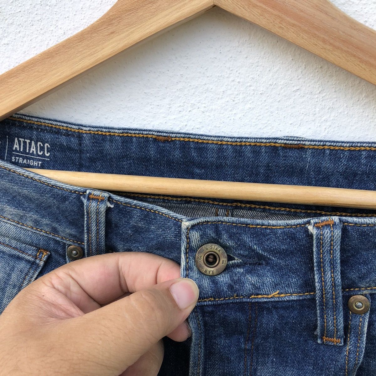 G-Star G-STAR RAW DENIM JEANS NICE DESIGN Size US 32 / EU 48 - 7 Thumbnail
