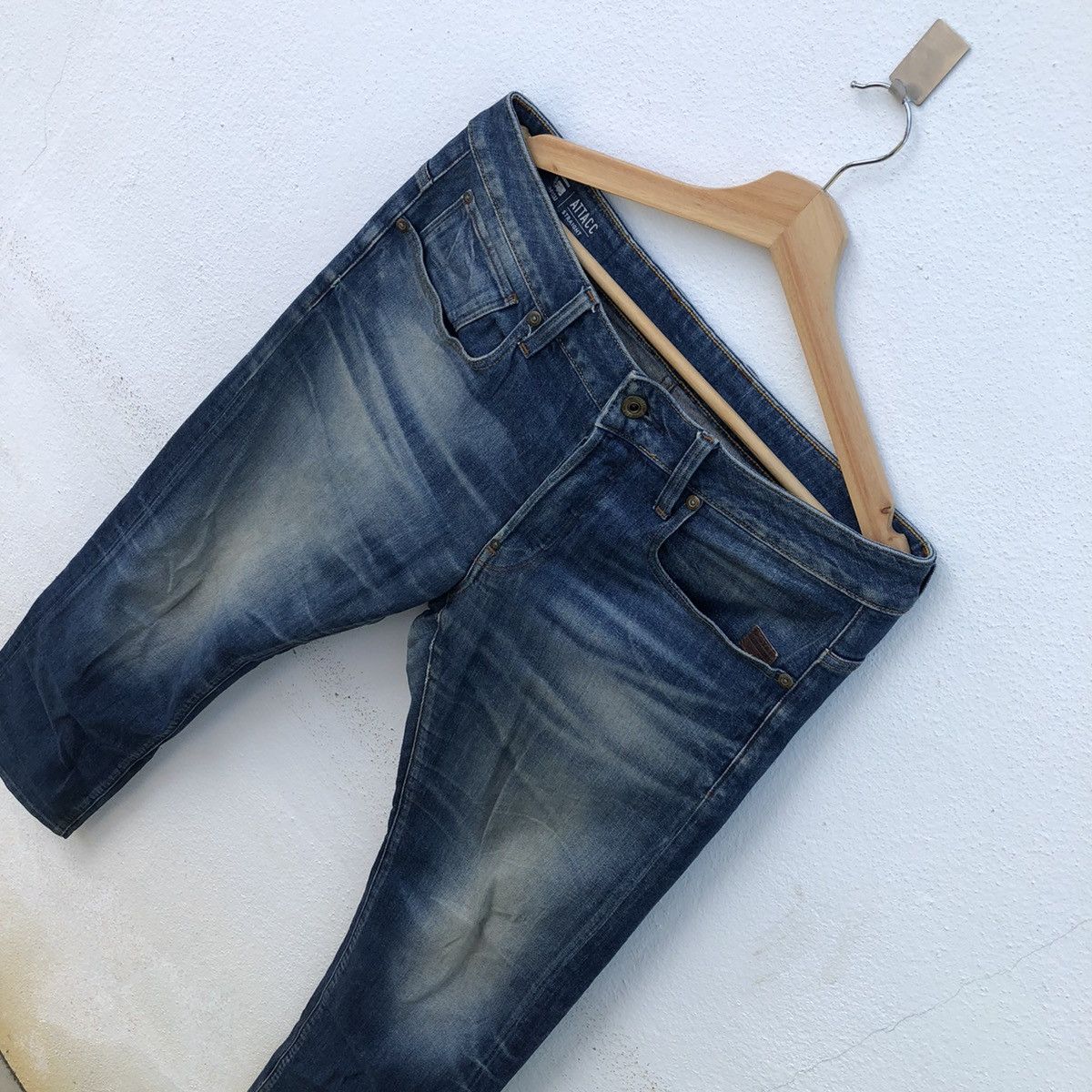 G-Star G-STAR RAW DENIM JEANS NICE DESIGN Size US 32 / EU 48 - 4 Thumbnail