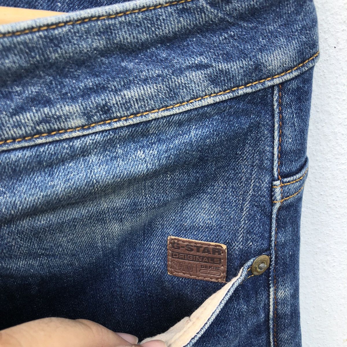 G-Star G-STAR RAW DENIM JEANS NICE DESIGN Size US 32 / EU 48 - 6 Thumbnail