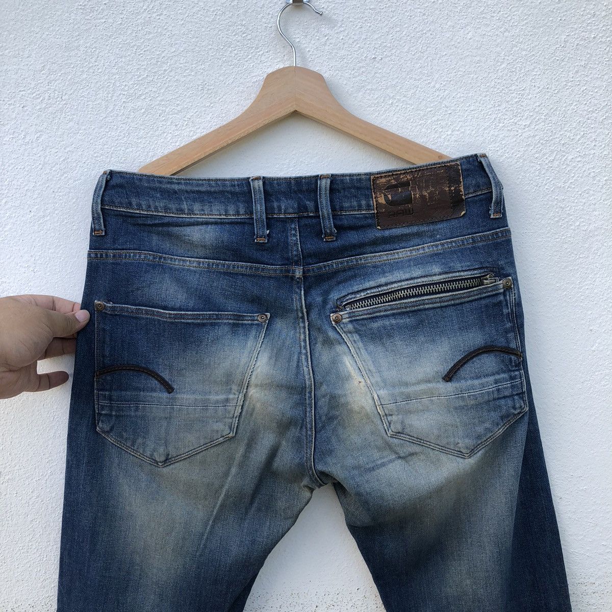 G-Star G-STAR RAW DENIM JEANS NICE DESIGN Size US 32 / EU 48 - 10 Thumbnail