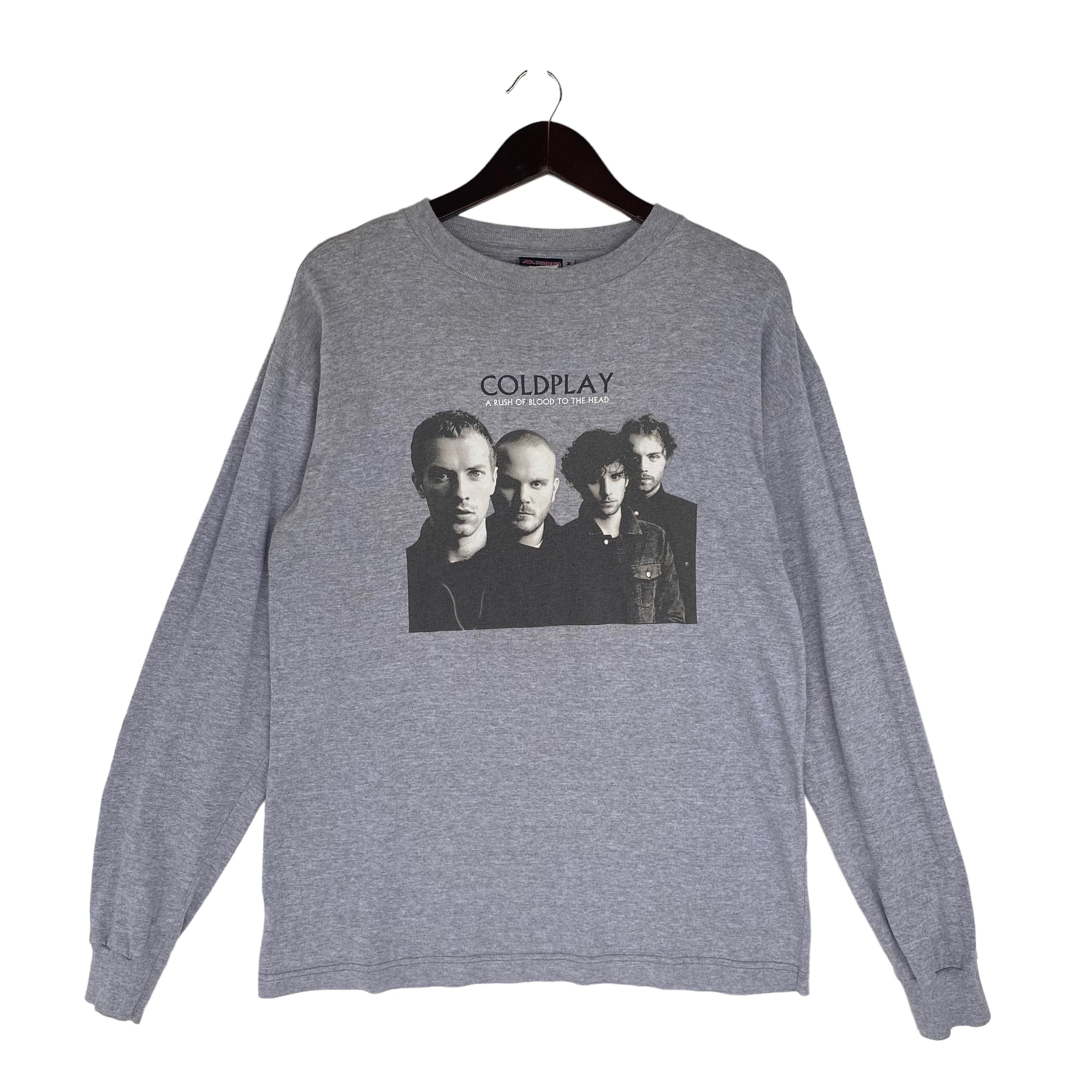 Band Tees 💥VINTAGE COLDPLAY britpop band rush blood album kappa shirt Size US M / EU 48-50 / 2 - 1 Thumbnail