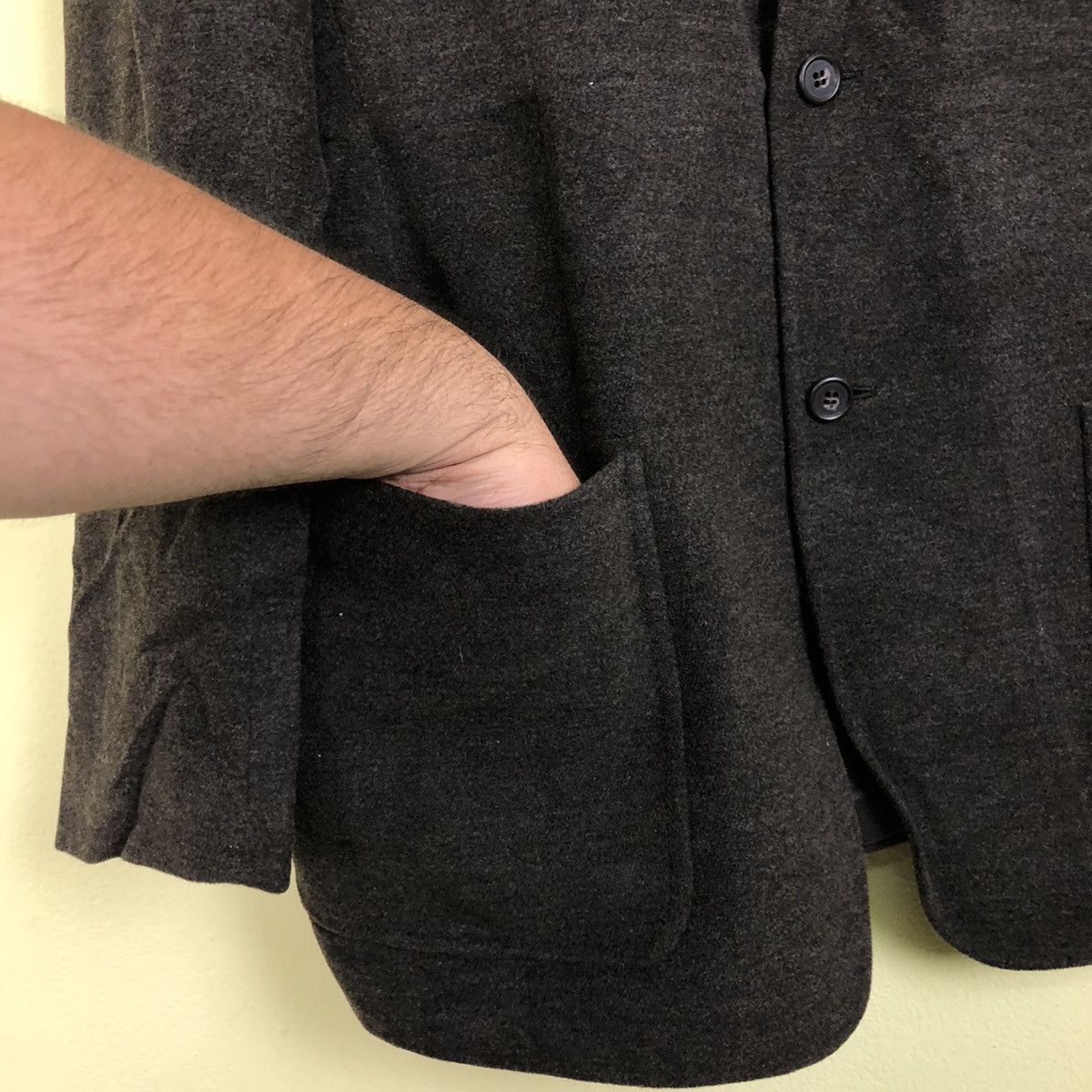 Vintage Angiolo Miliotti Woven in Italy Casual Coat Size US M / EU 48-50 / 2 - 4 Thumbnail